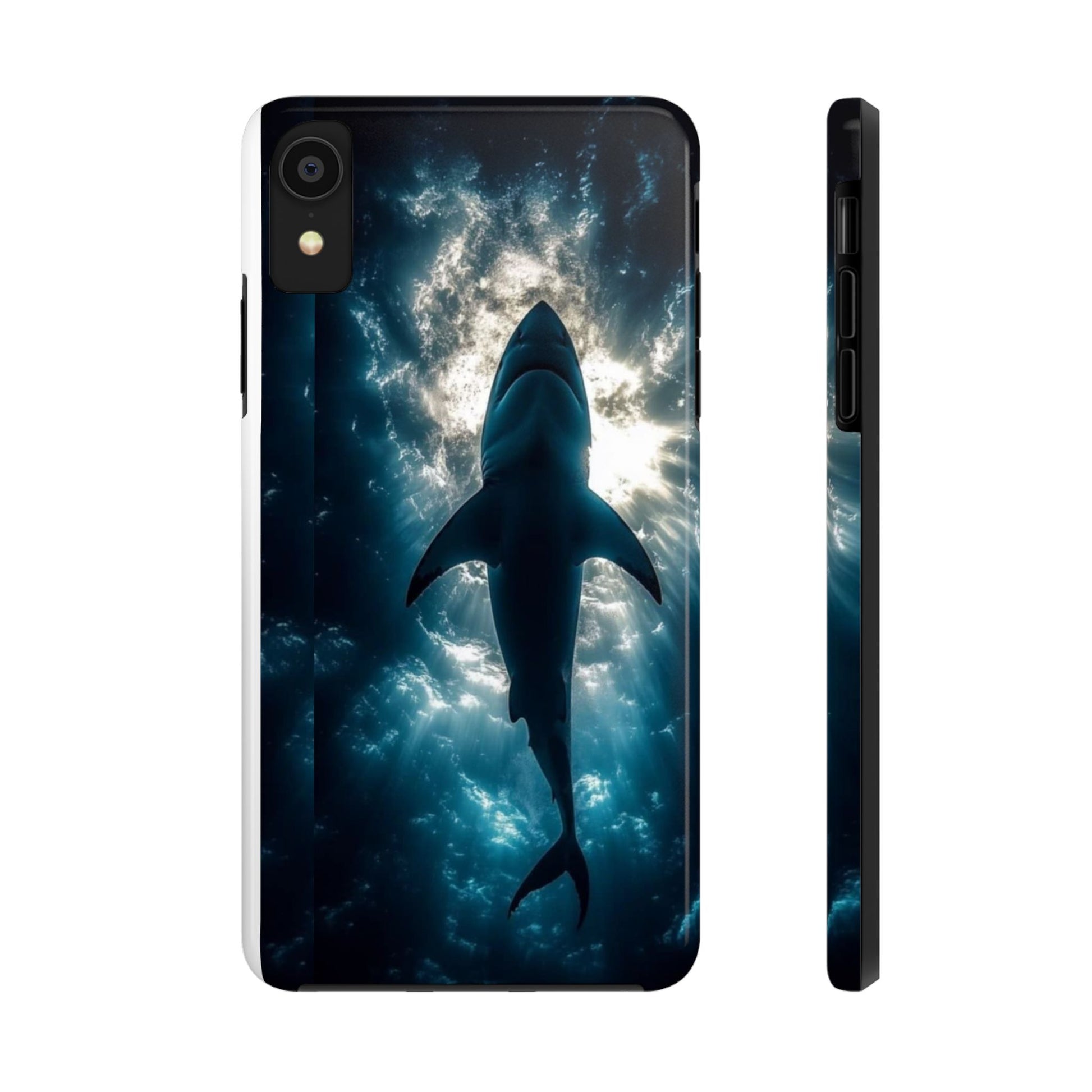 Great White Shark Themed Tough Phone Cases for Iphones & Samsung Phones