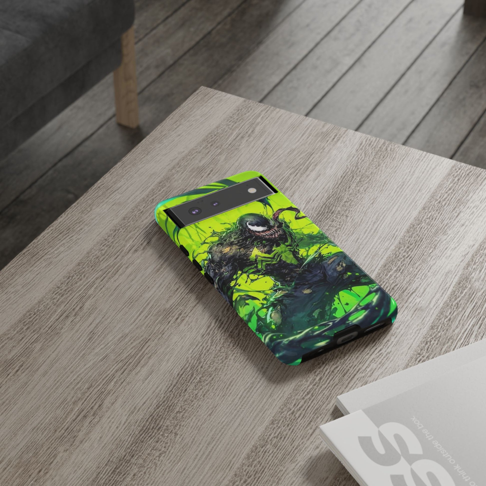 Evil Venom Phone Case, Tough Cases, Marvel Comics Phone for iPhones, Samsung, and Pixel