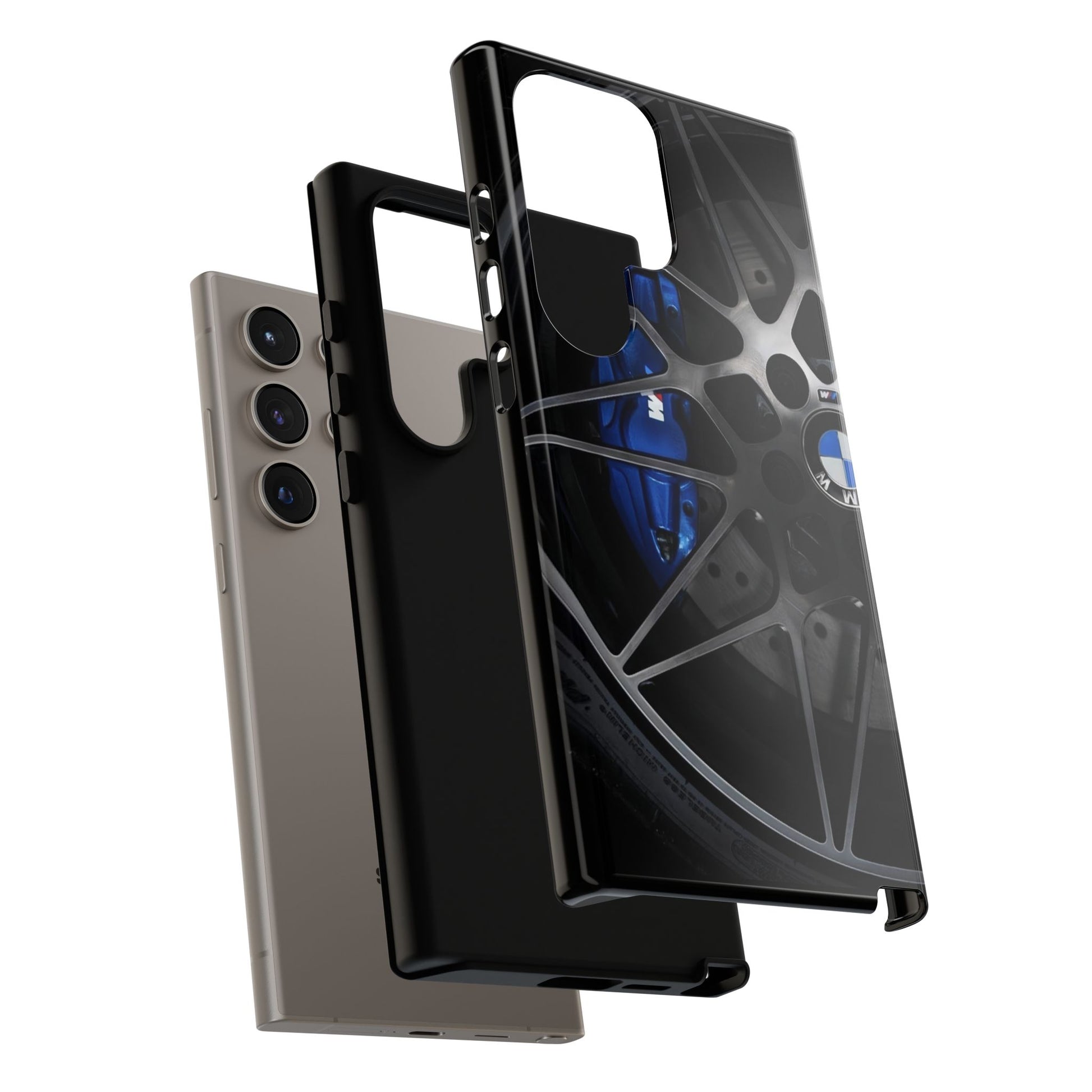 BMW M3 Racing Wheels Tough Cases for iPhones, Samsung, and Pixel