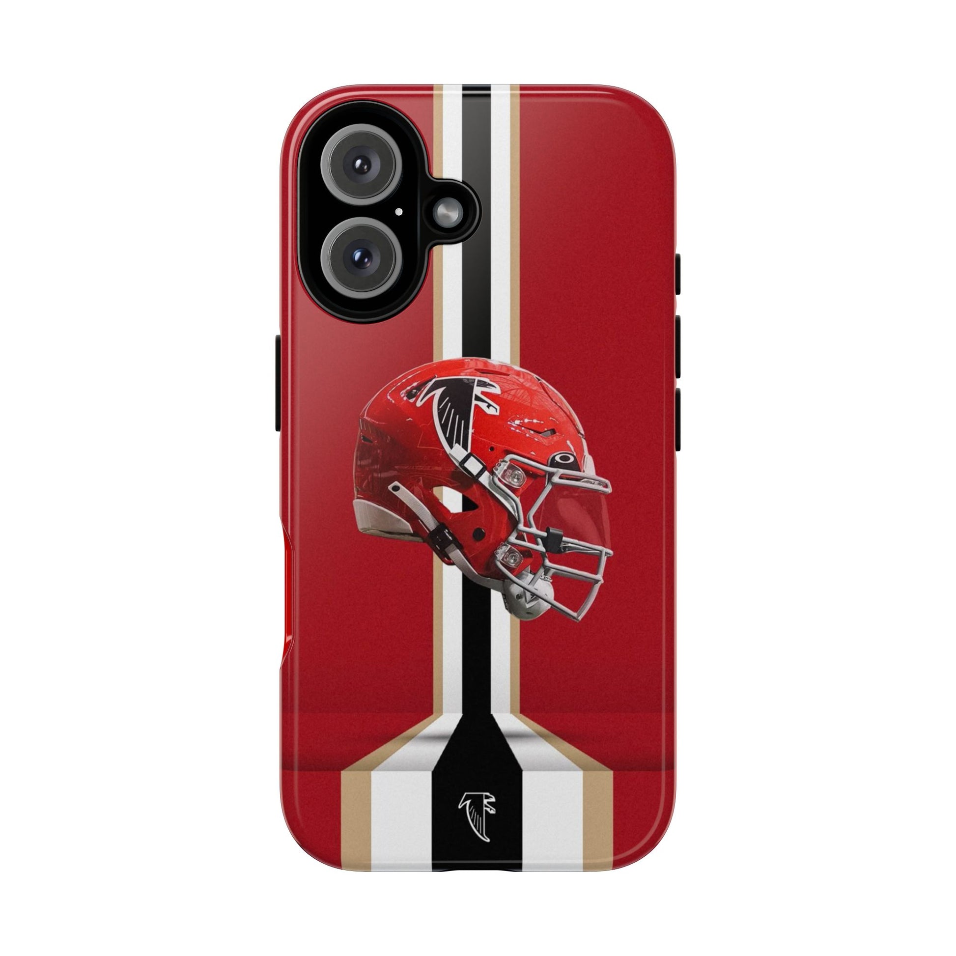 Atlanta Falcons Football Helmet Logo Tough Cases for iPhones, Samsung, and Pixel