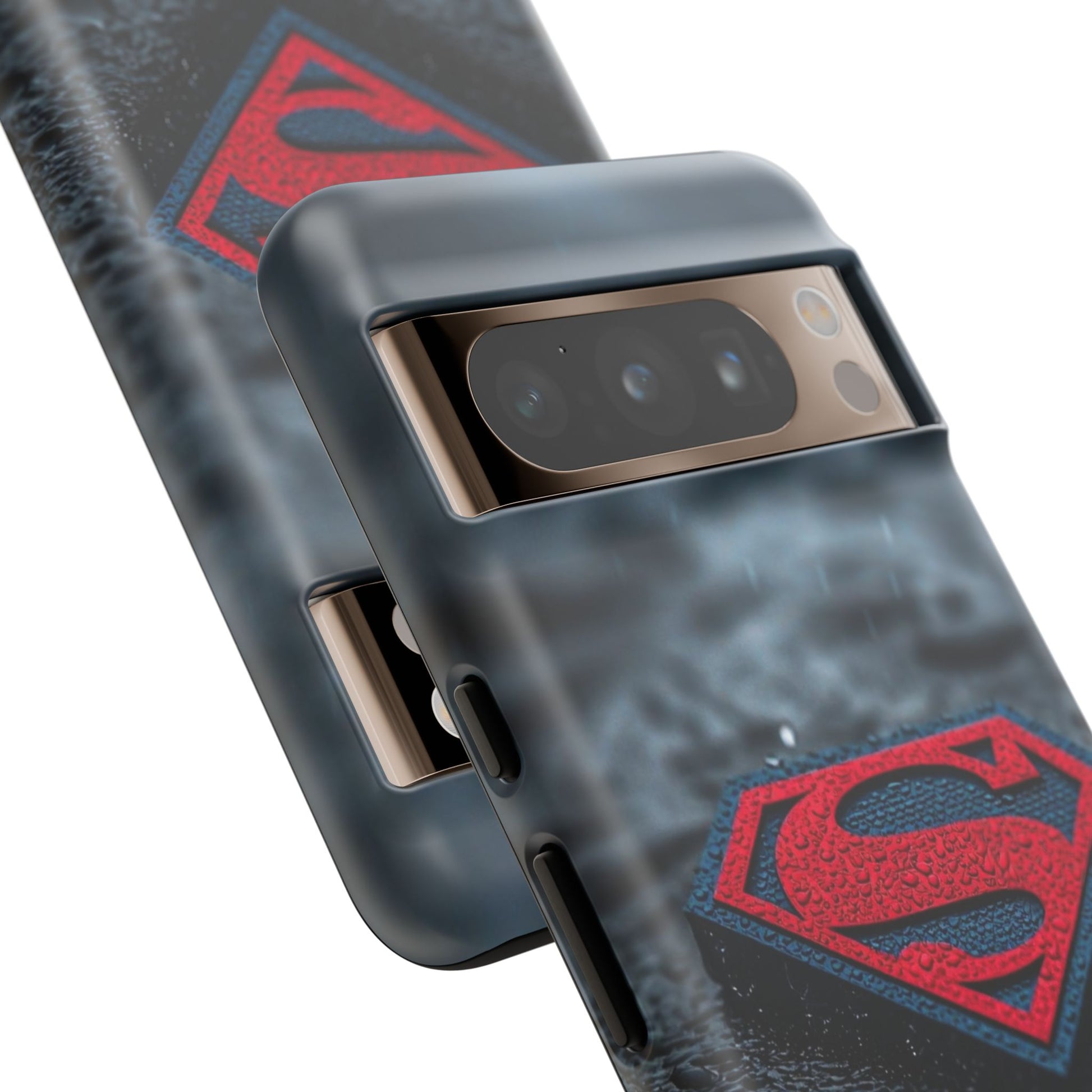 Superman Logo Tough Cases for iPhones, Samsung, and Pixel