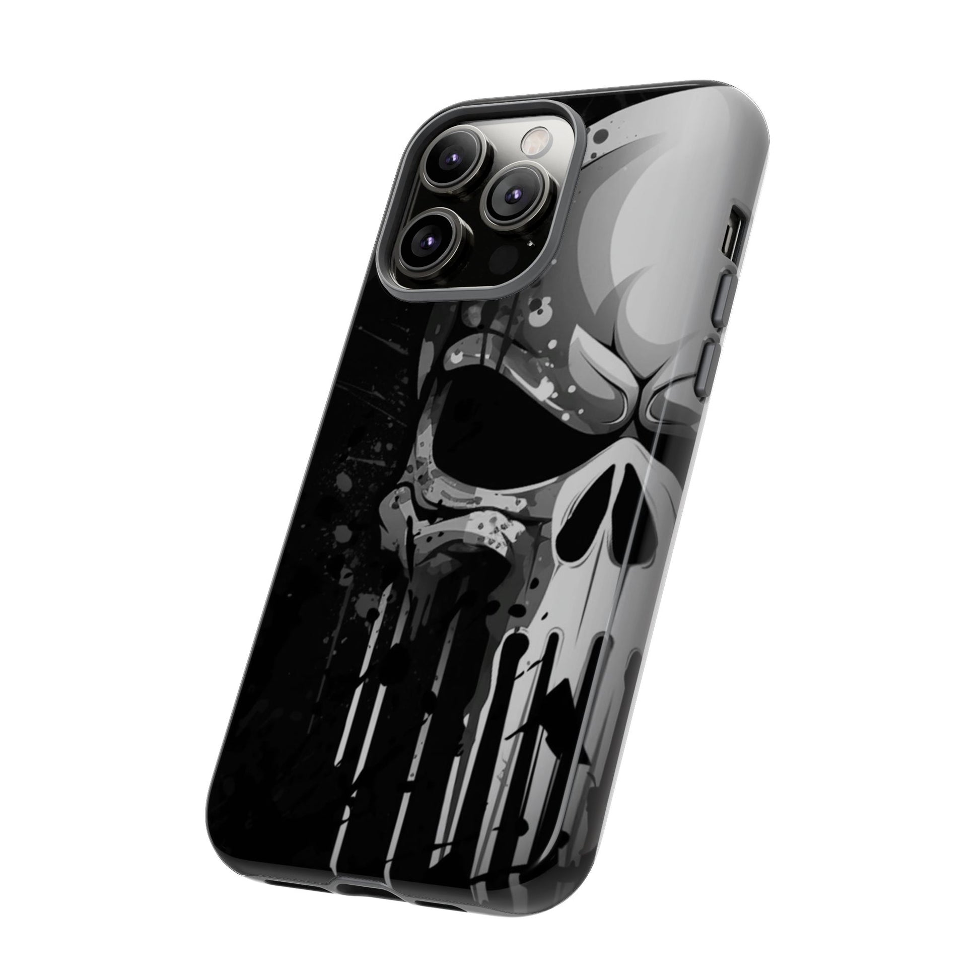 Punisher Skull Tough Cases for iPhones, Samsung, and Pixel