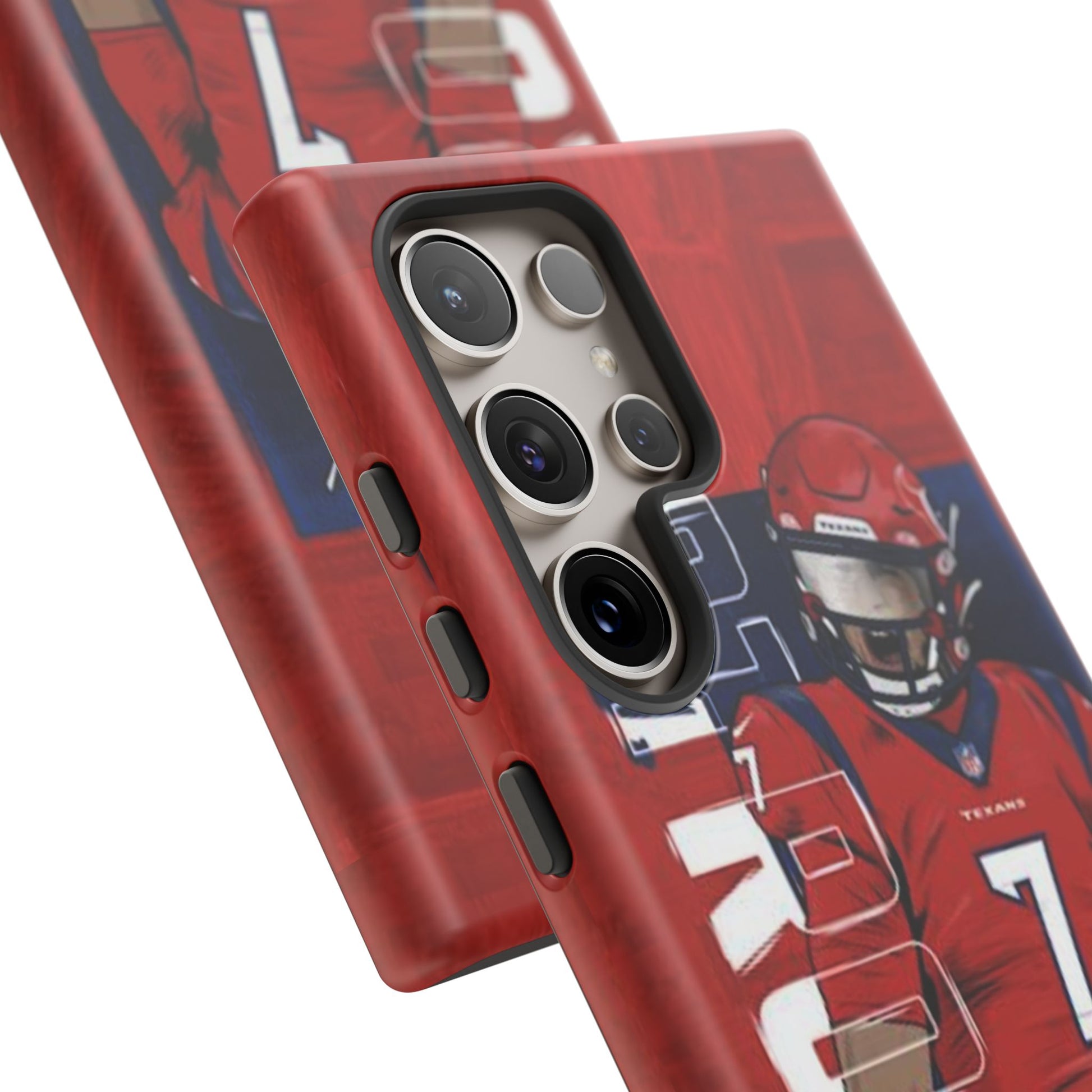 Houston Texans Football CJ Stroud Tough Cases for iPhones, Samsung, and Pixel