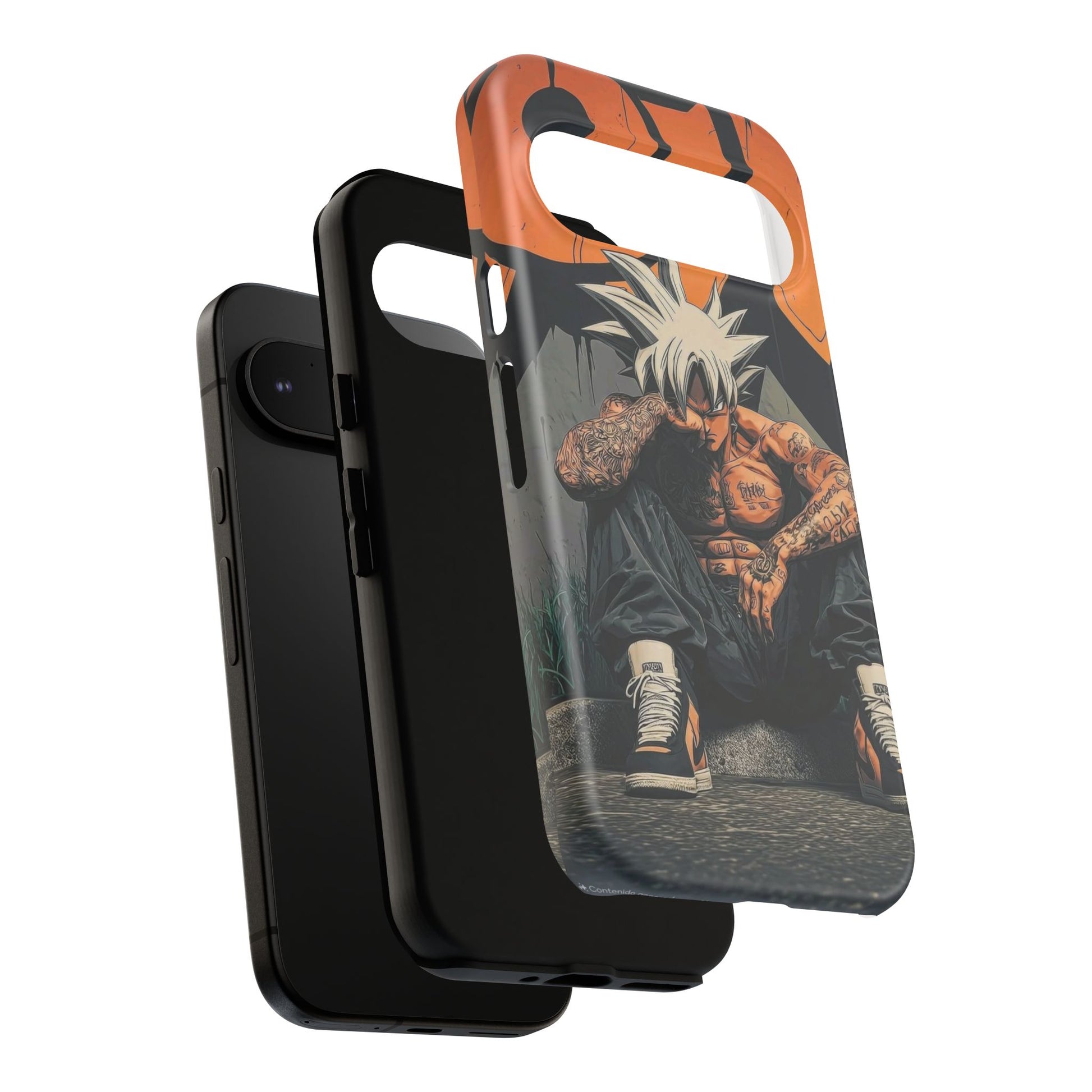 Anime DBZ Thug Tough Cases for iPhones, Samsung, and Pixel