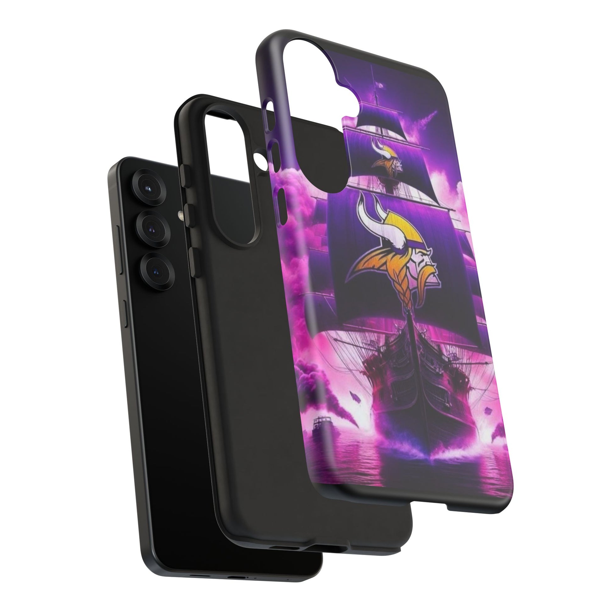 Minnesota Vikings Ship Football Phone Case, Tough Cases for iPhones, Samsung, and Pixel