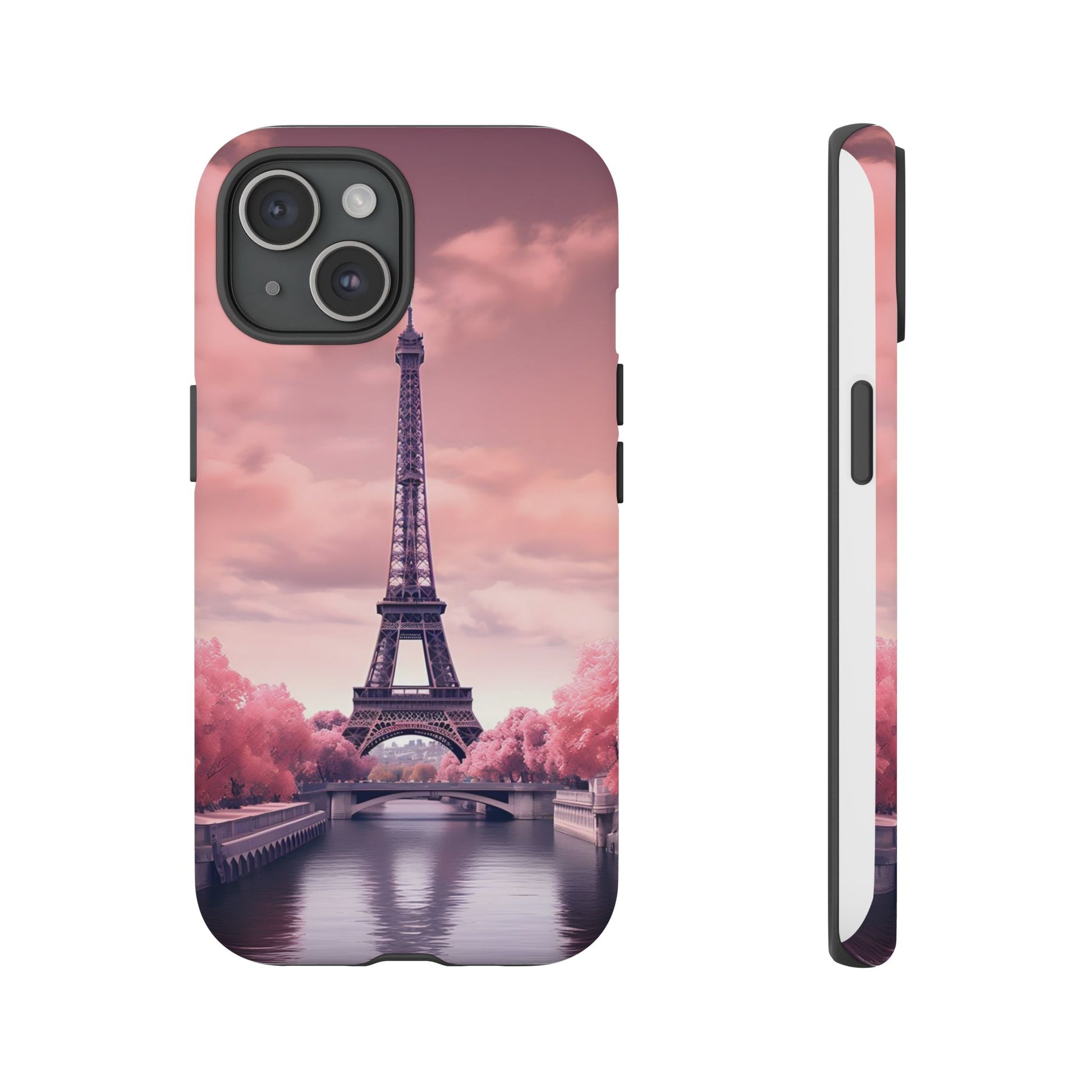 Eiffel Tower Paris Tough Cases for iPhones, Samsung, and Pixel