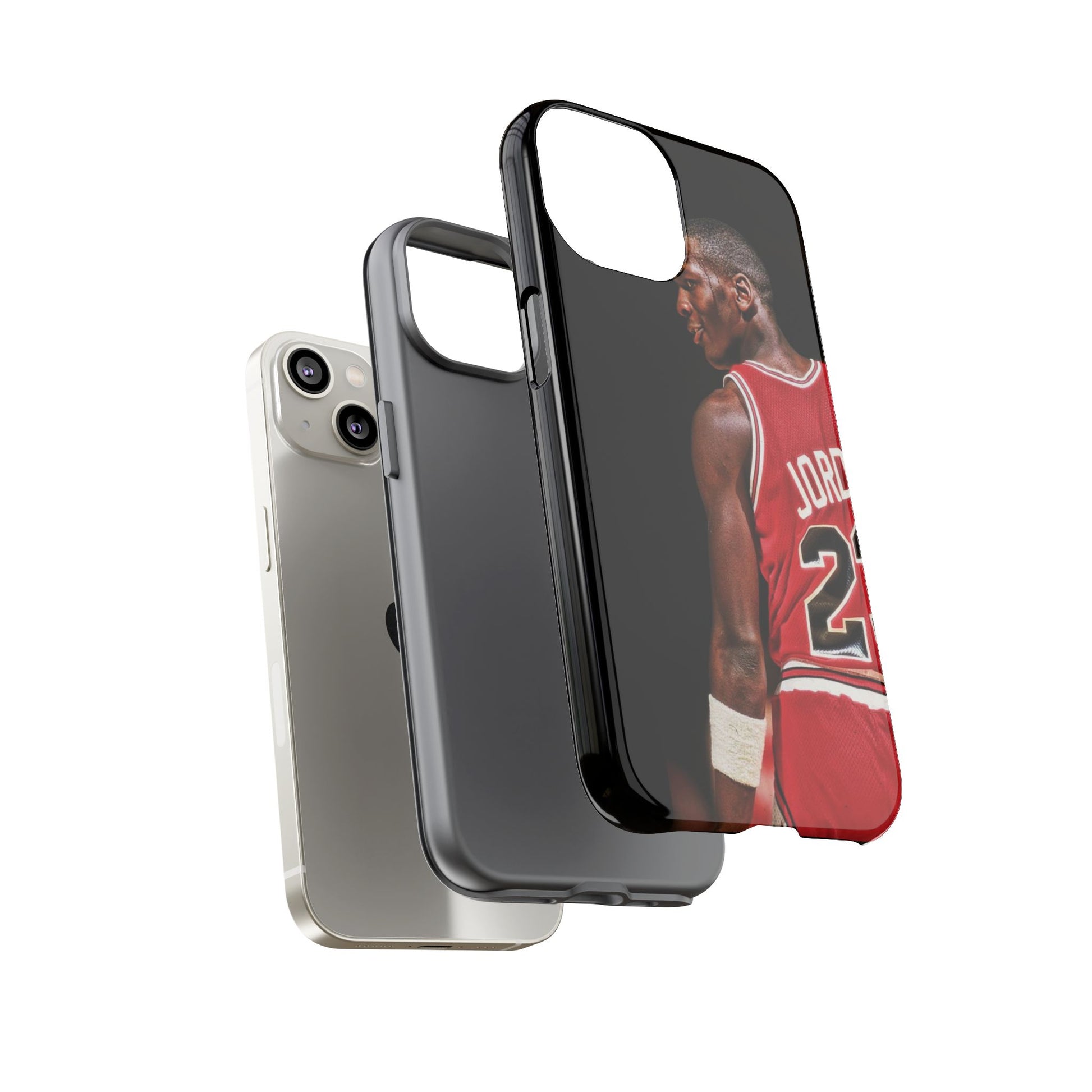 Basketball Legend Michael Jordan Tough Cases for iPhones, Samsung, and Pixel