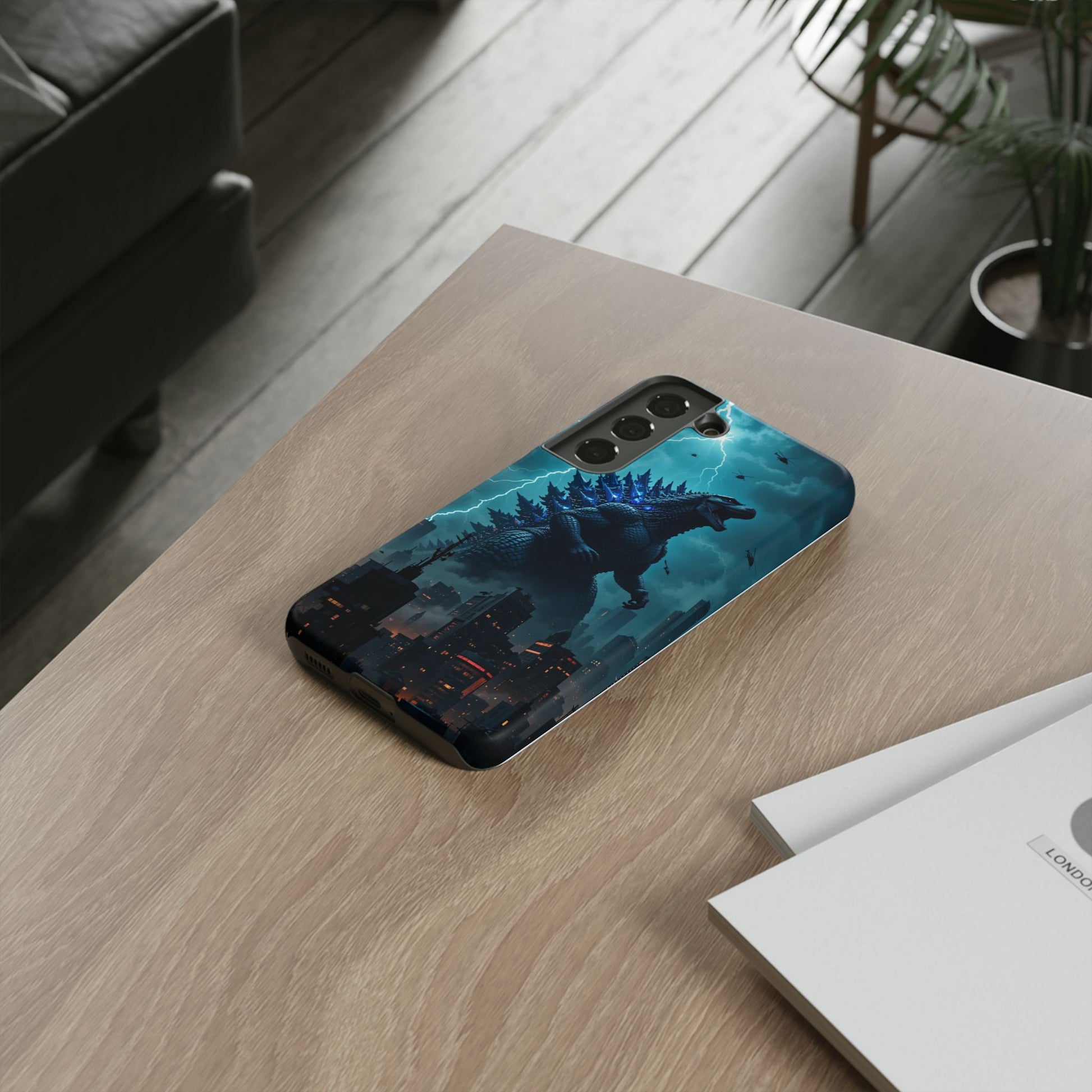 Godzilla Phone Case, Tough Cases for iPhones, Samsung, and Pixel
