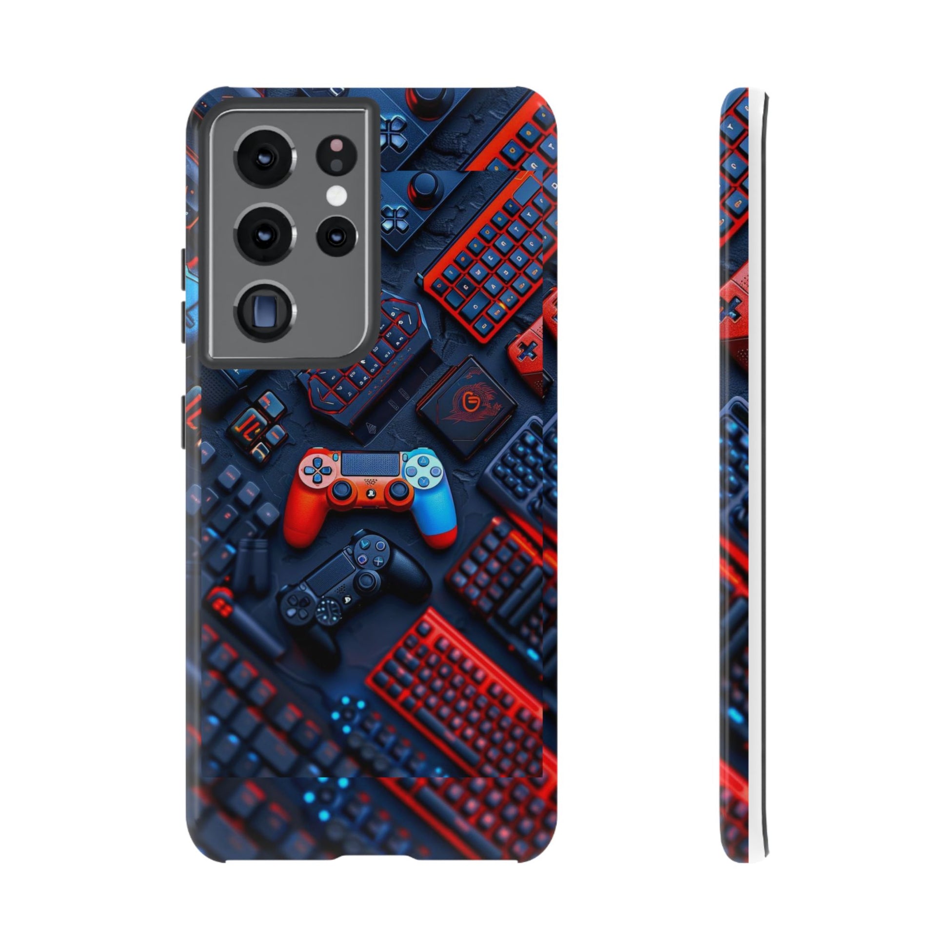Gamer Themed Controllers Tough Cases for iPhones, Samsung, and Pixel