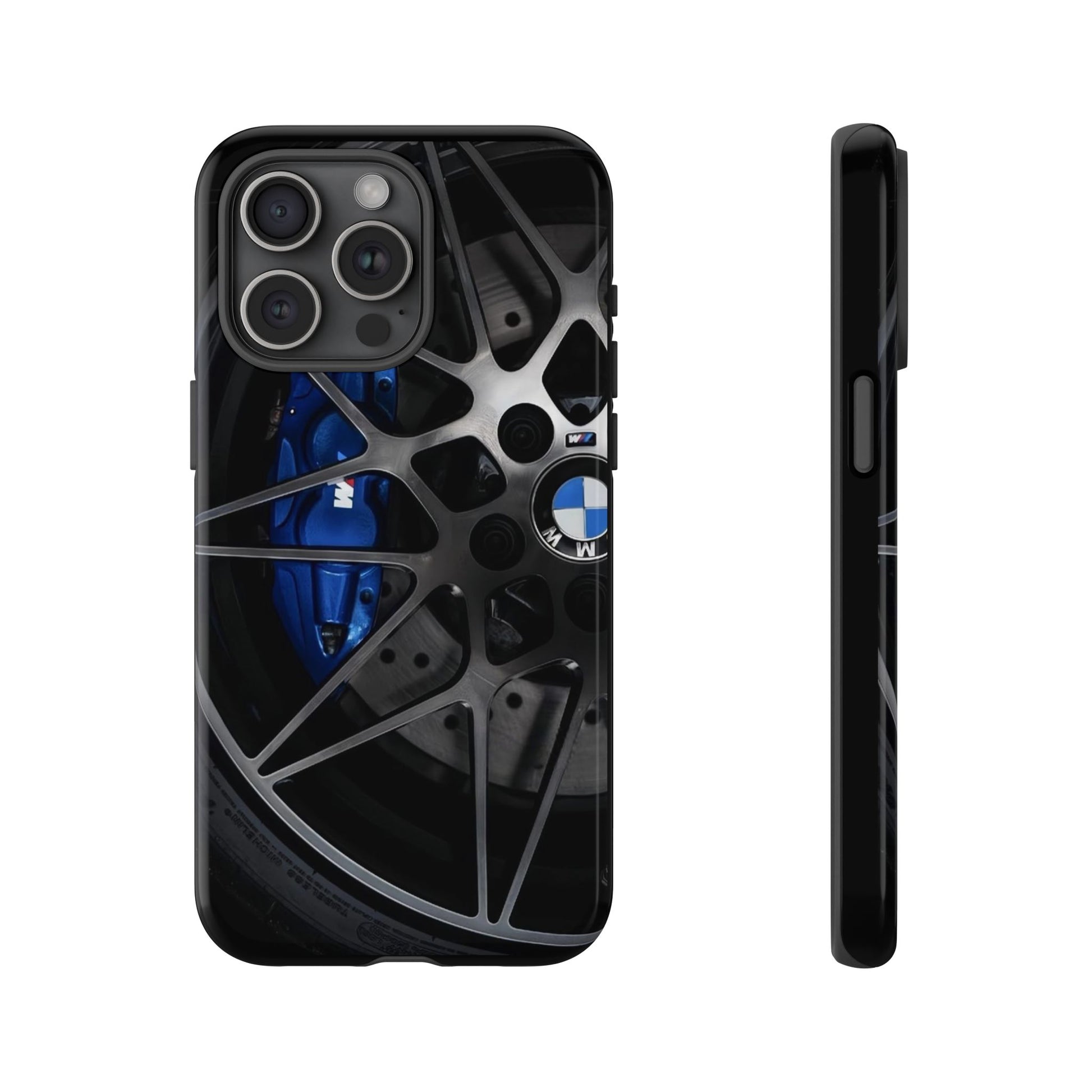 BMW M3 Racing Wheels Tough Cases for iPhones, Samsung, and Pixel