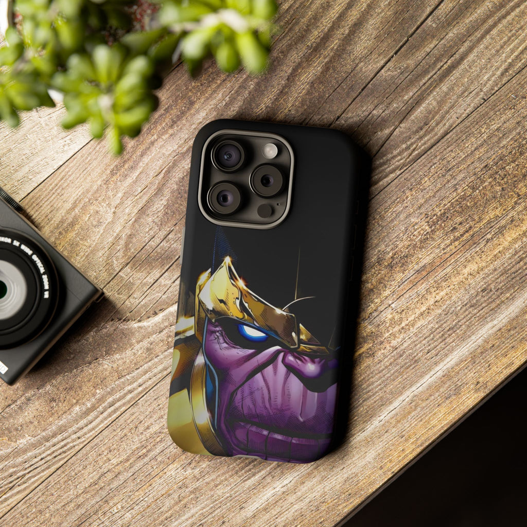 Thanos  Phone Case, Tough Cases, Marvel Comics Phone for iPhones, Samsung, and Pixel