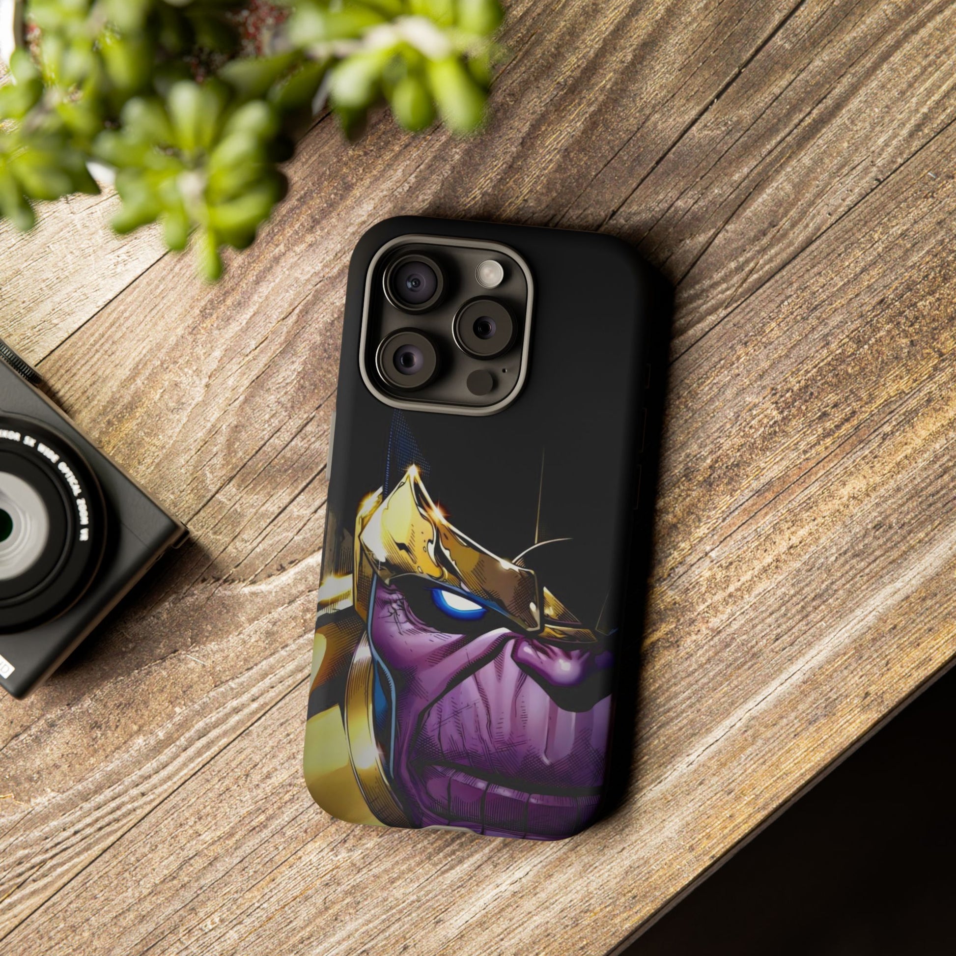 Thanos  Phone Case, Tough Cases, Marvel Comics Phone for iPhones, Samsung, and Pixel