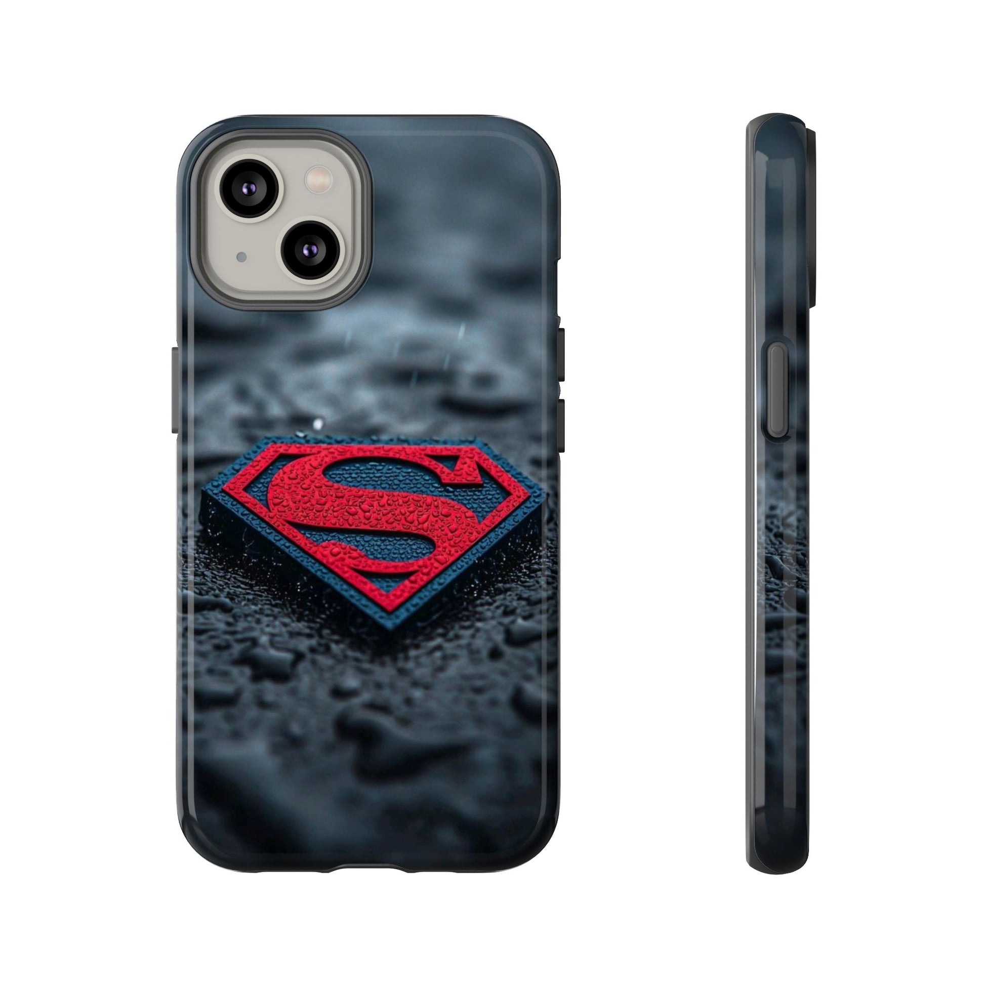 Superman Logo Tough Cases for iPhones, Samsung, and Pixel