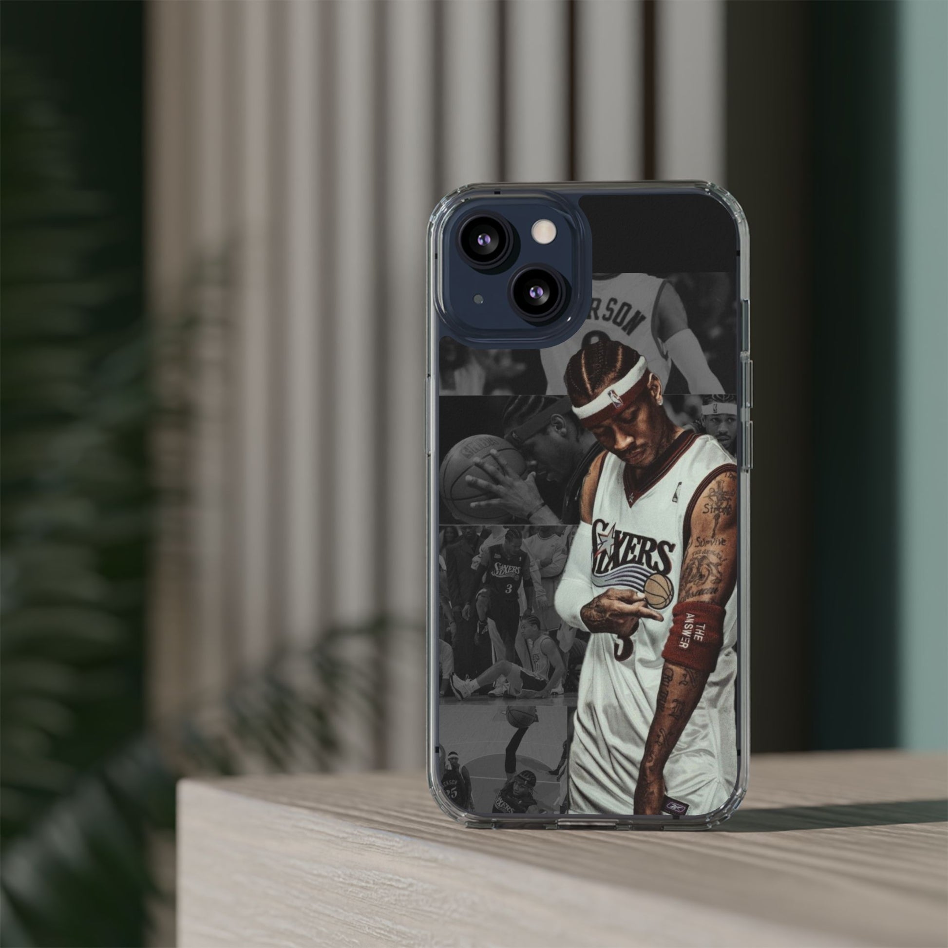 Basketball Phone Case, Iverson Theme, iPhone Samsung, Sports Fan Gift,