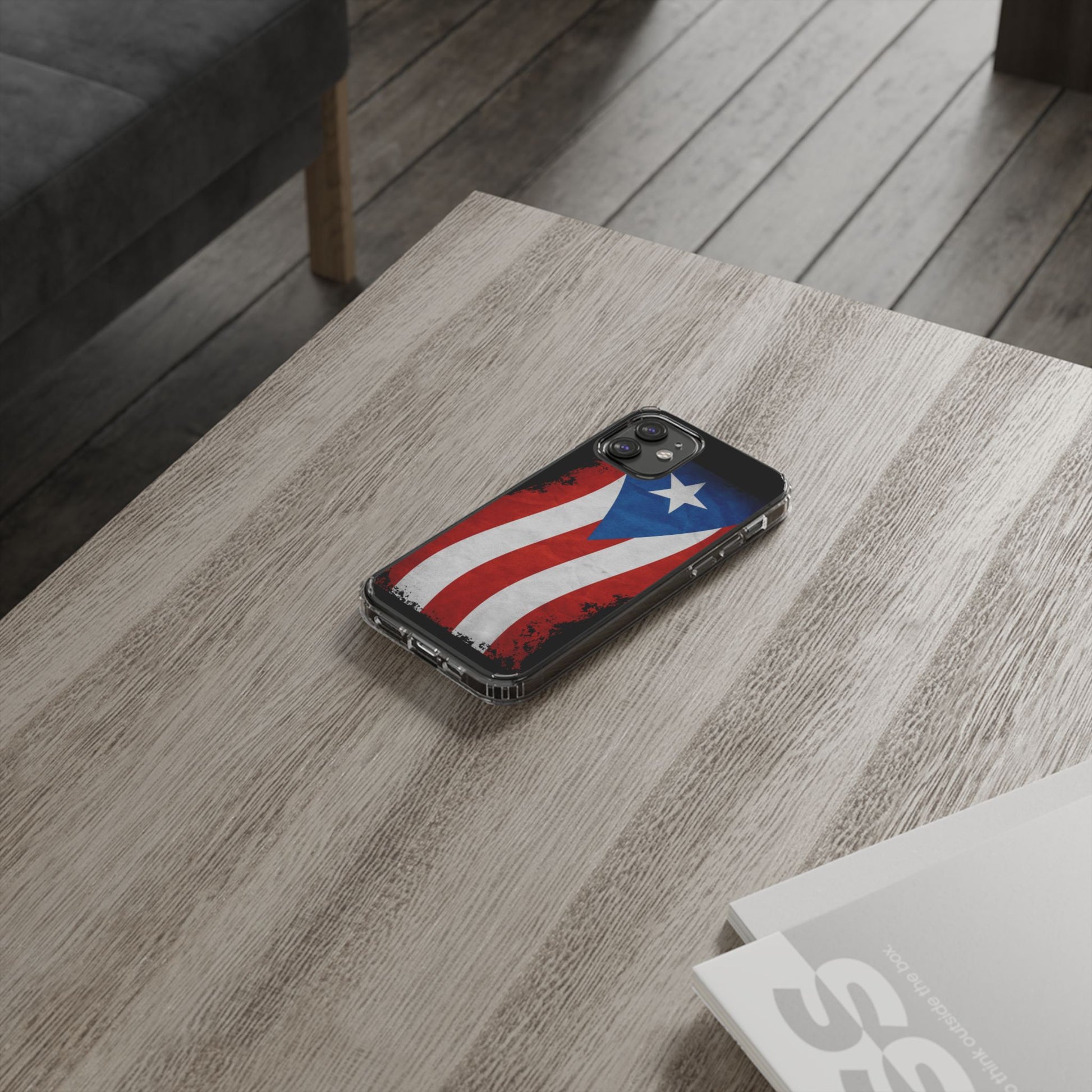Puerto Rican Flag Art Inspired Iphone and Samsung Protective case