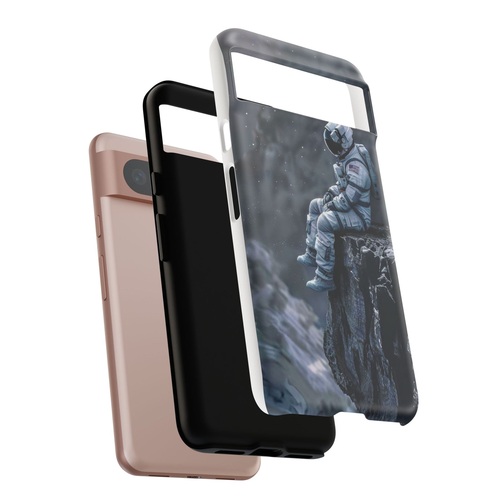 Cool Astronaut Tough Cases for iPhones, Samsung, and Pixel