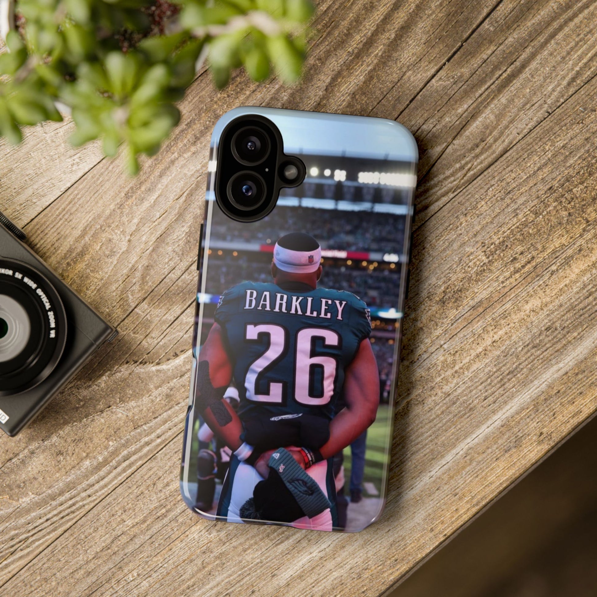 Eagles Football Saquon Barkley Tough Cases for iPhones, Samsung, and Pixel