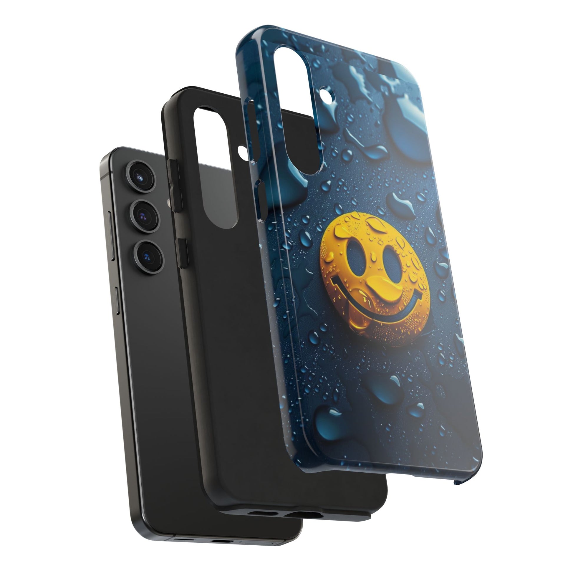 Be Happy Smiley Face Phone Cases for iPhones & Samsung Phones