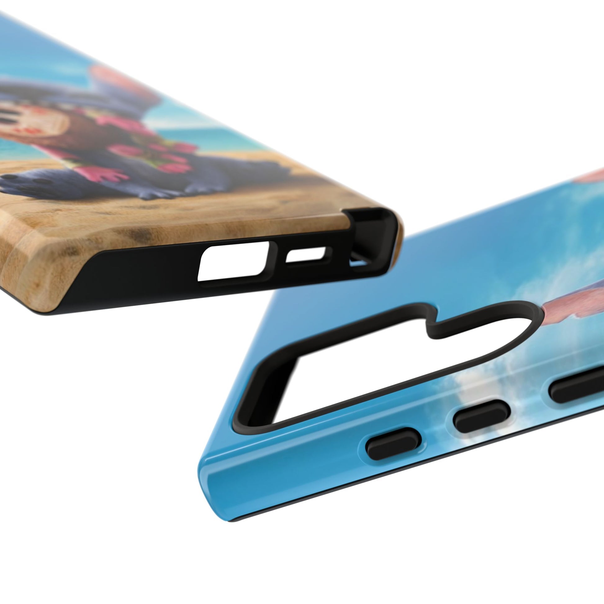 Stitch Beach Sunset Landscape Phone Case for iPhone, Samsung Galaxy, & Pixel Phones