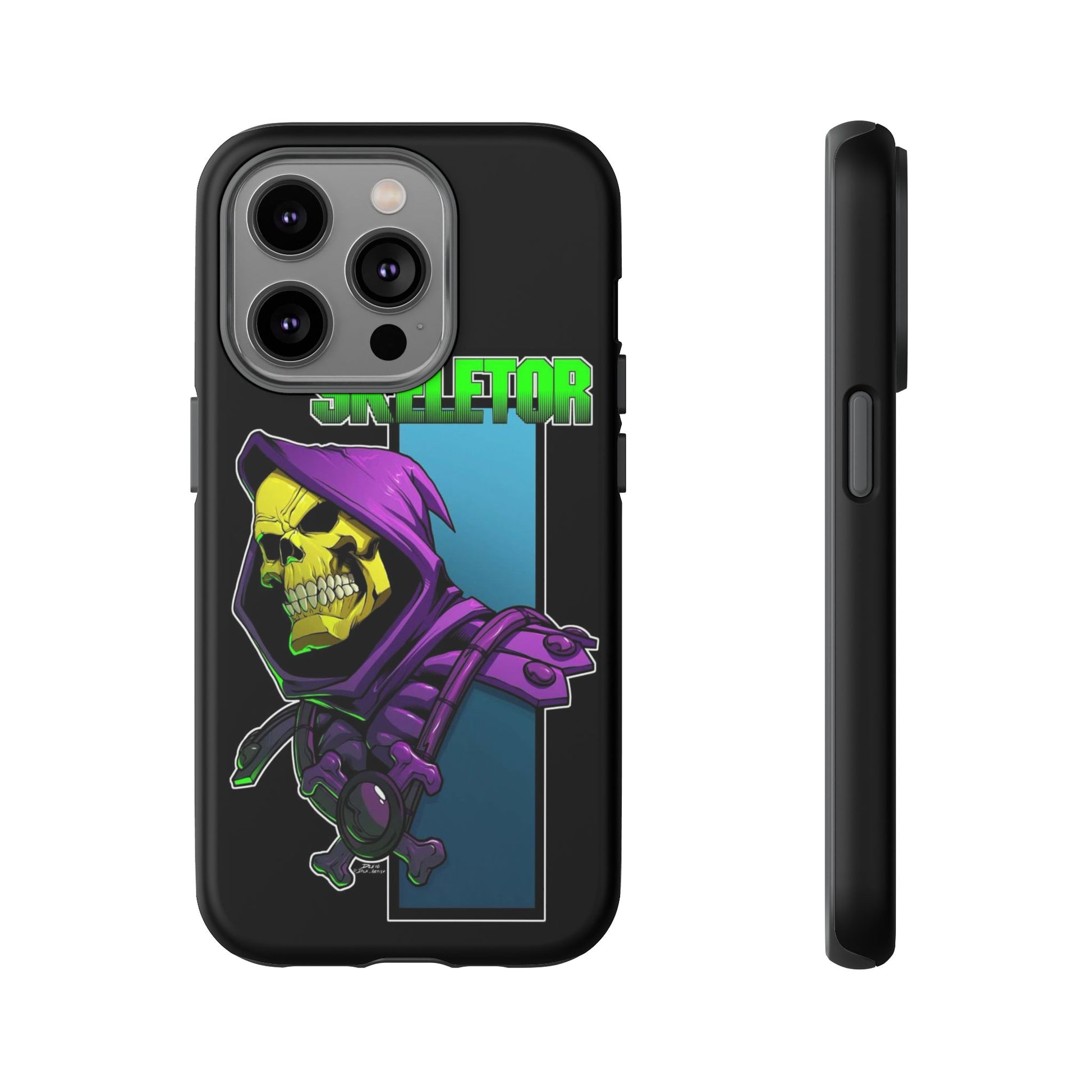 Skeletor Tough Cases for iPhones, Samsung, and Pixel