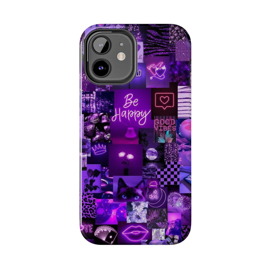 Be Happy Themed Tough Phone Cases for Iphones & Samsung Phones