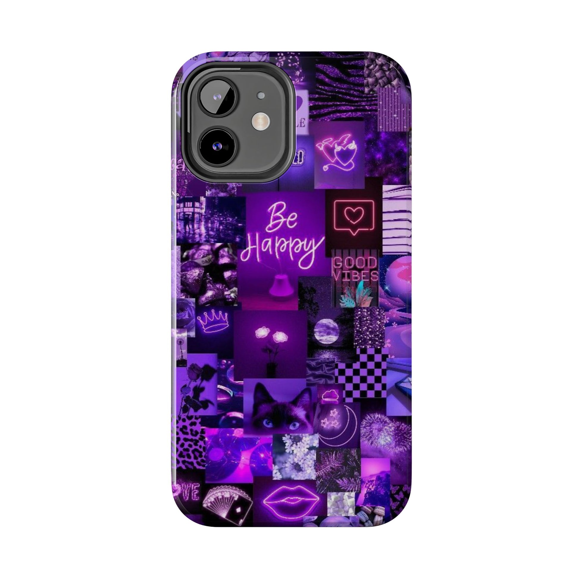 Be Happy Themed Tough Phone Cases for Iphones & Samsung Phones
