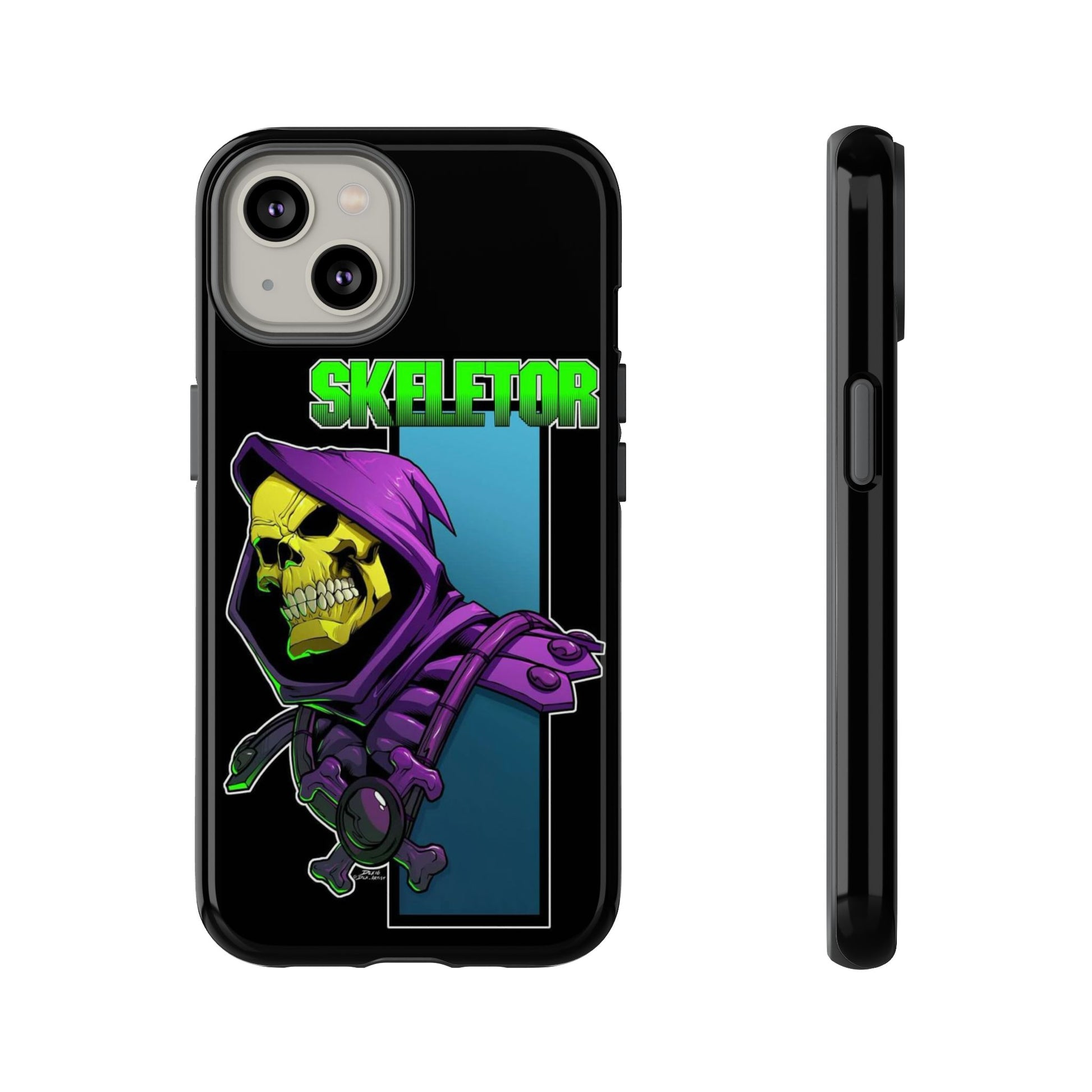 Skeletor Tough Cases for iPhones, Samsung, and Pixel