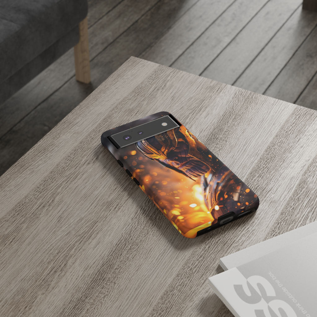 Marvel Villain Thanos Tough Cases for iPhones, Samsung, and Pixel