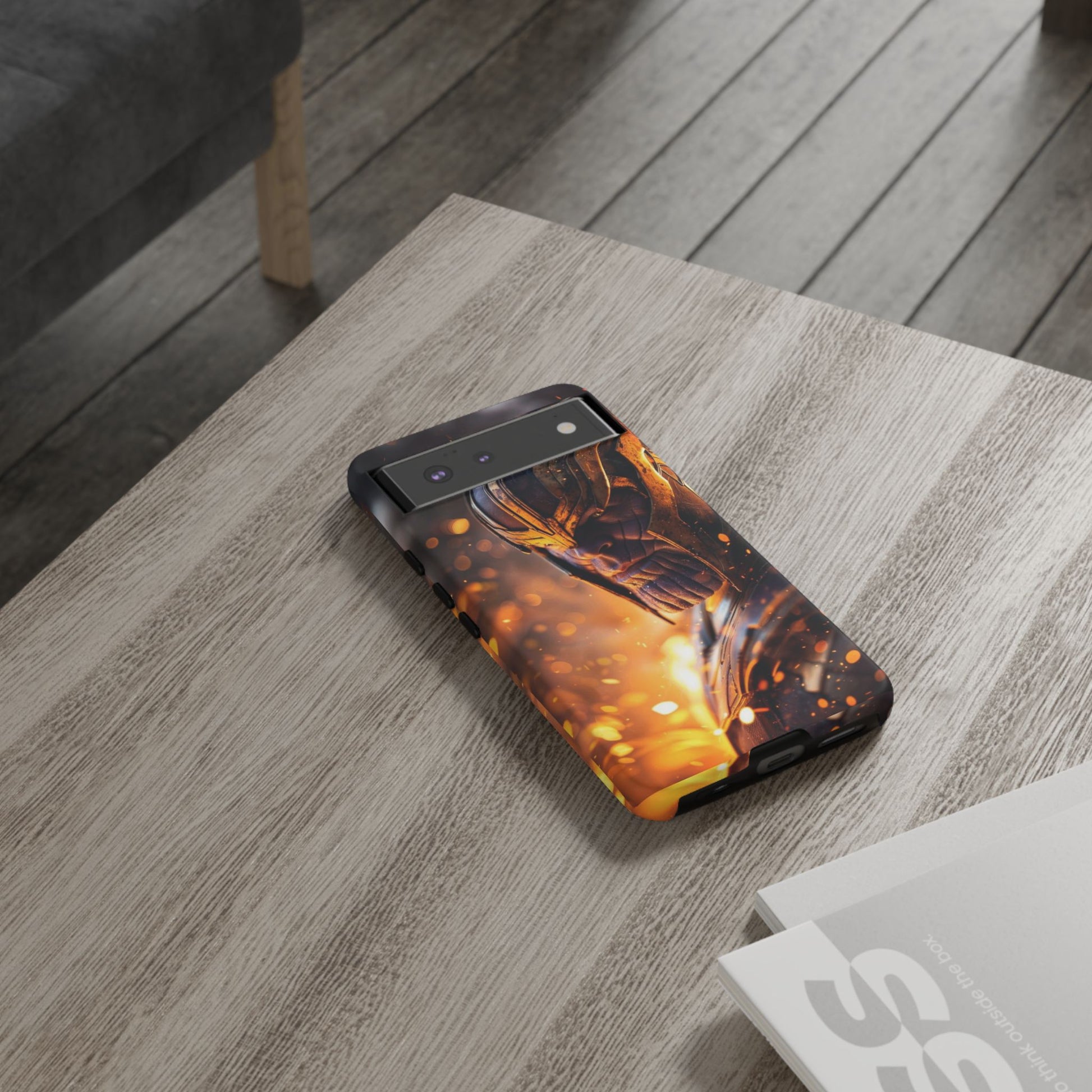 Marvel Villain Thanos Tough Cases for iPhones, Samsung, and Pixel