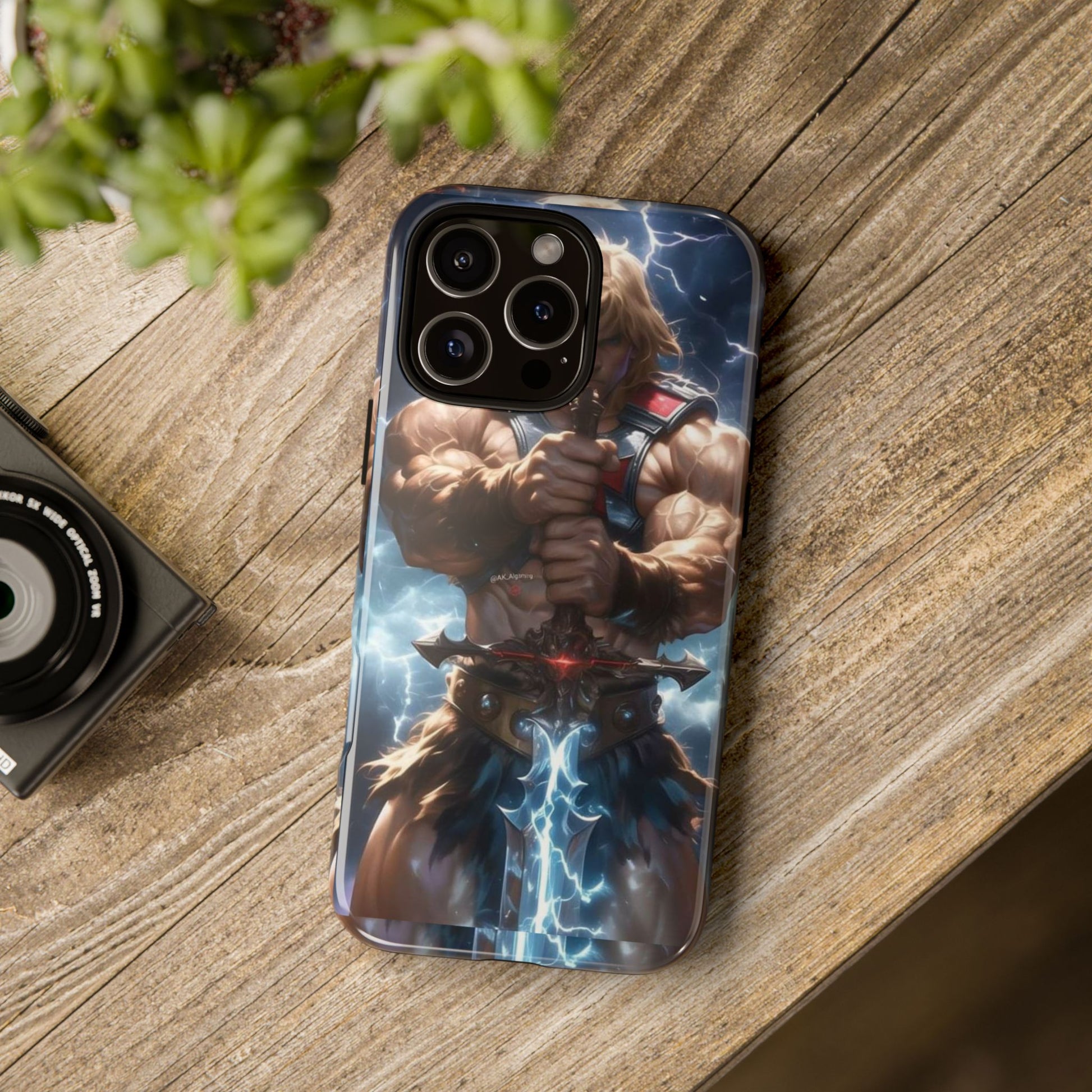 He-Man Masters of the Universe Tough Cases for iPhones, Samsung, and Pixel