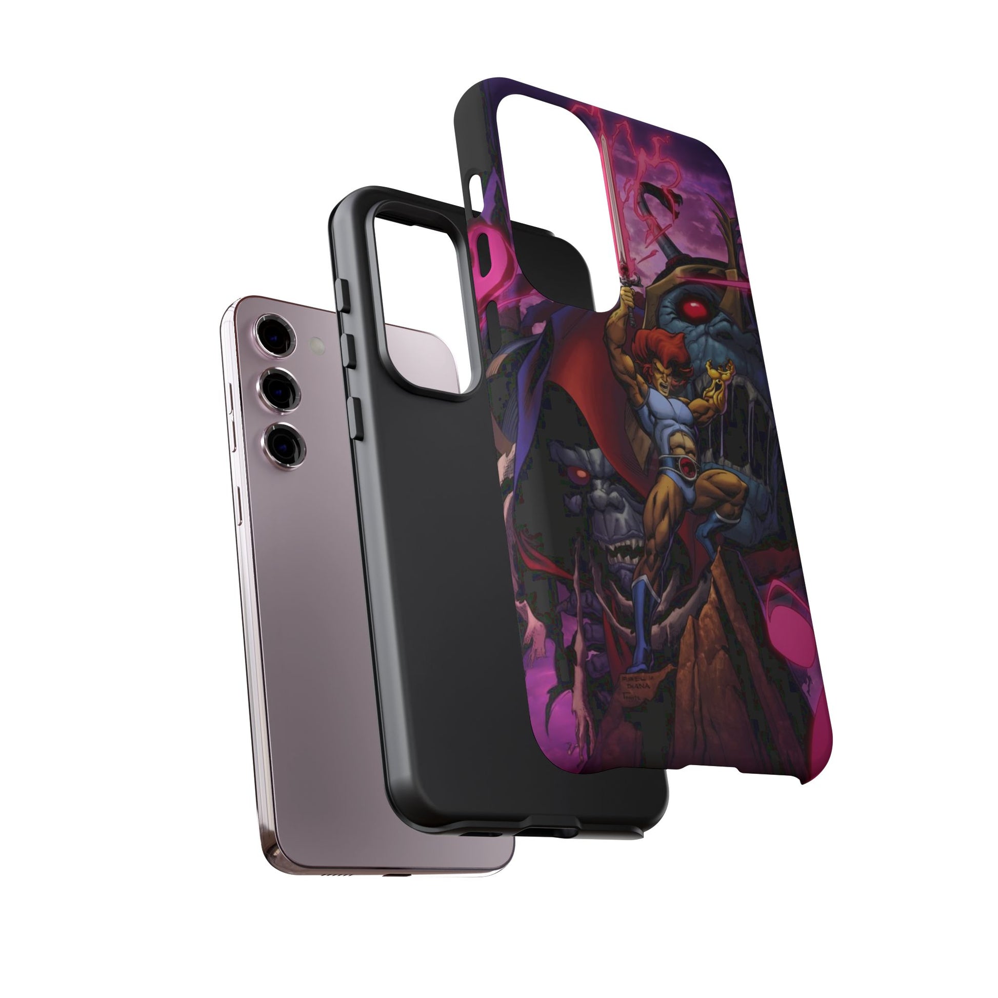 Thundercats Lion O x Mumra Tough Cases for iPhones, Samsung, and Pixel