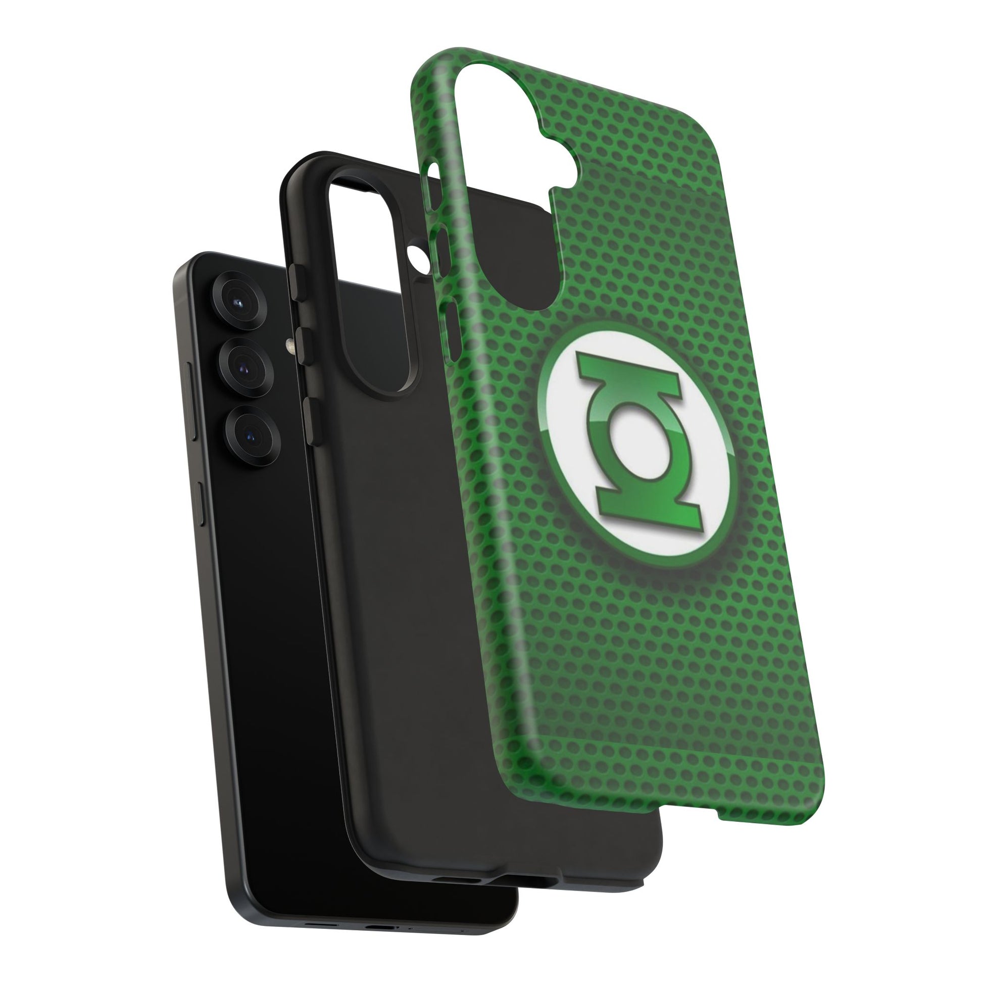 Green Lantern Logo Phone Case, Tough Cases, DC Case for iPhones, Samsung, and Pixel