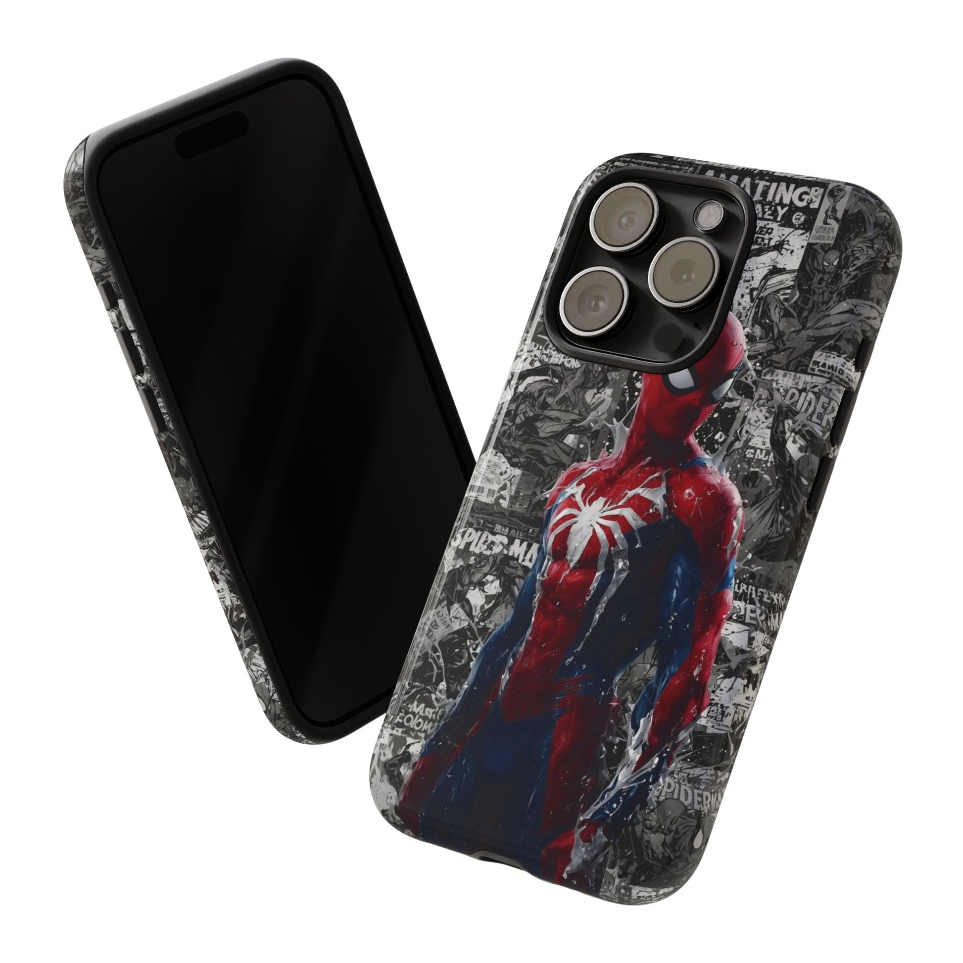 Spiderman Phone Case, Tough Cases for iPhones, Samsung, and Pixel