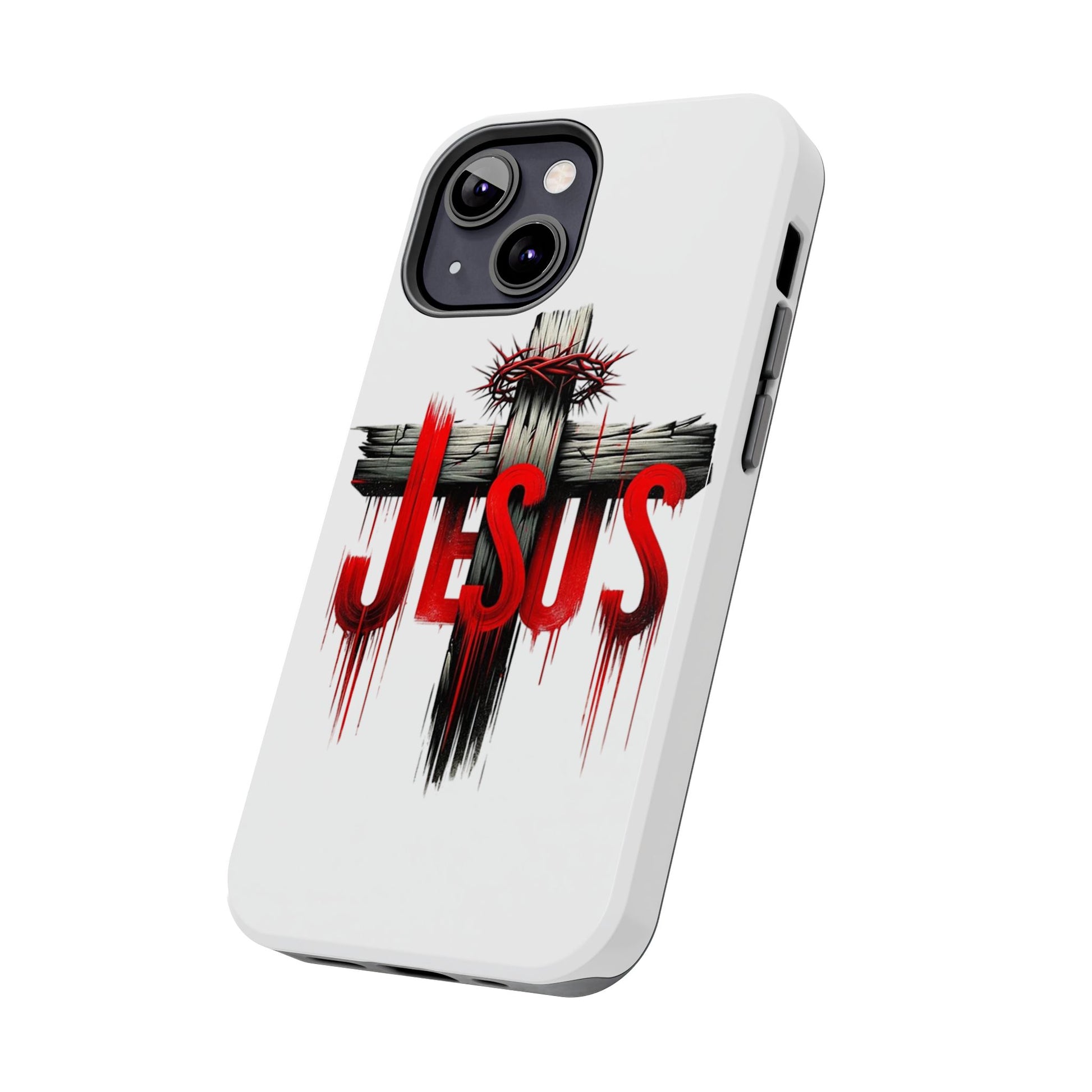 Jesus Cross and Crown Christian Theme Phone Cases for iPhones & Samsung Phones