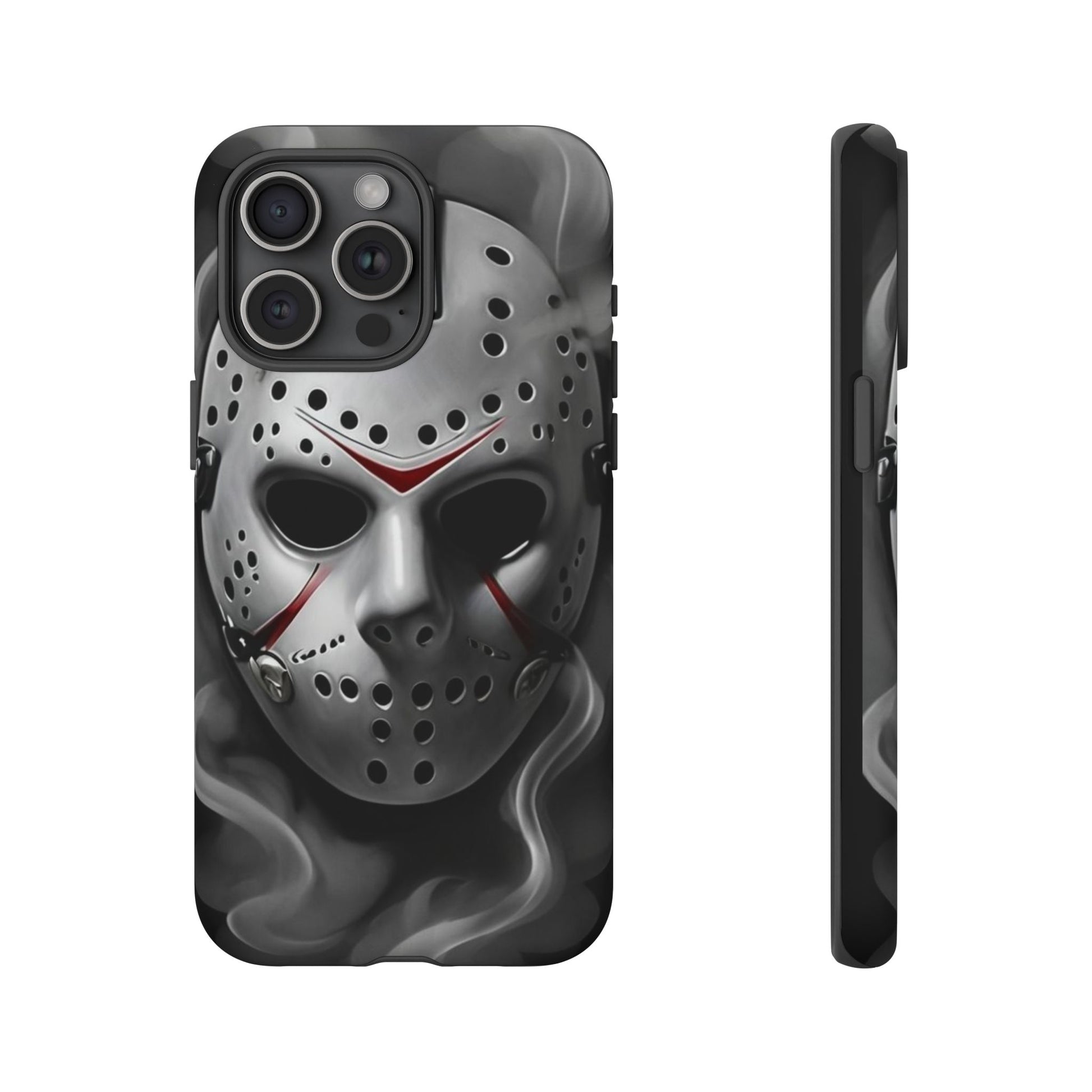 Friday the 13th Jason's Mask Tough Cases for iPhones, Samsung, and Pixel