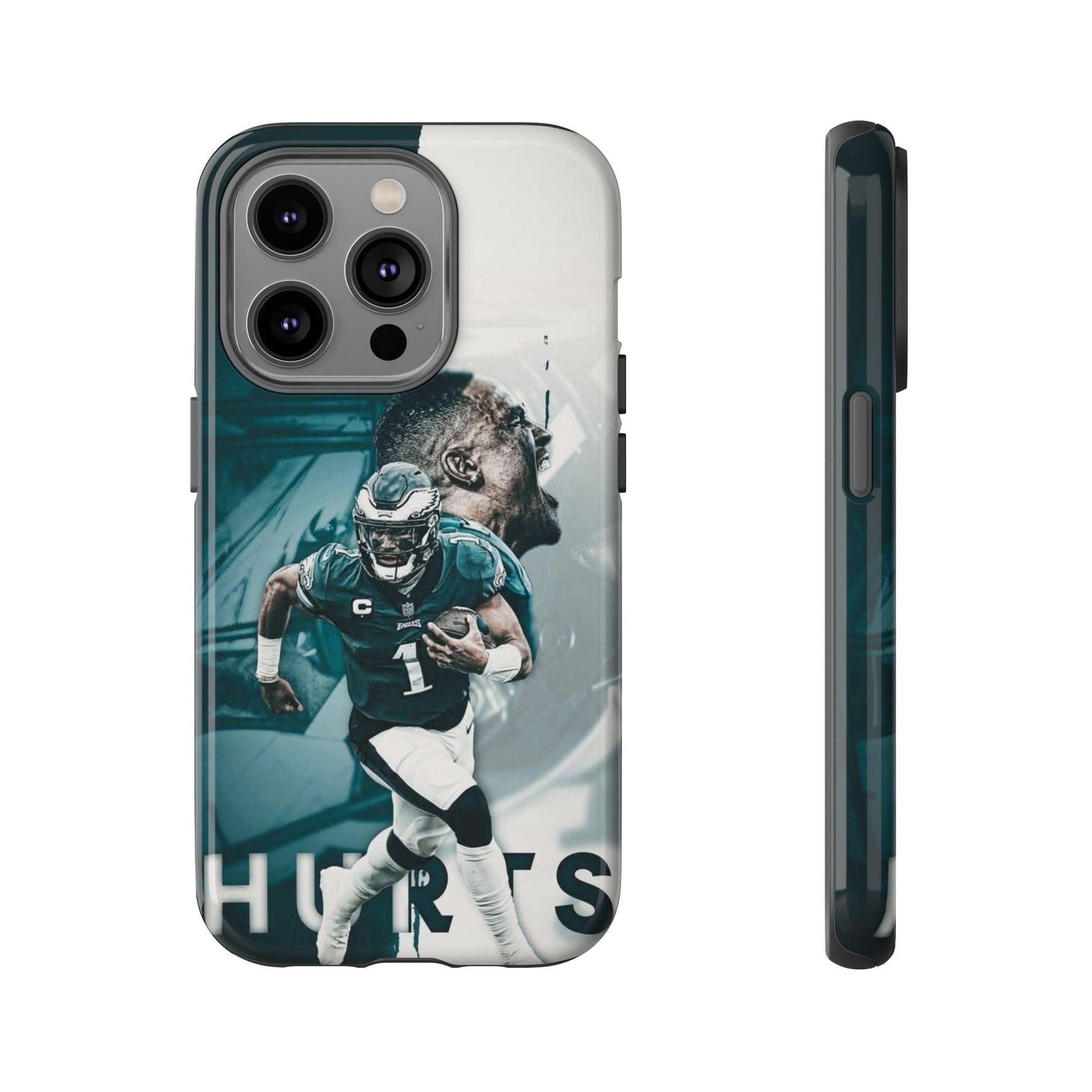 Jalen Hurts Eagles Football Tough Cases for iPhones, Samsung, and Pixel