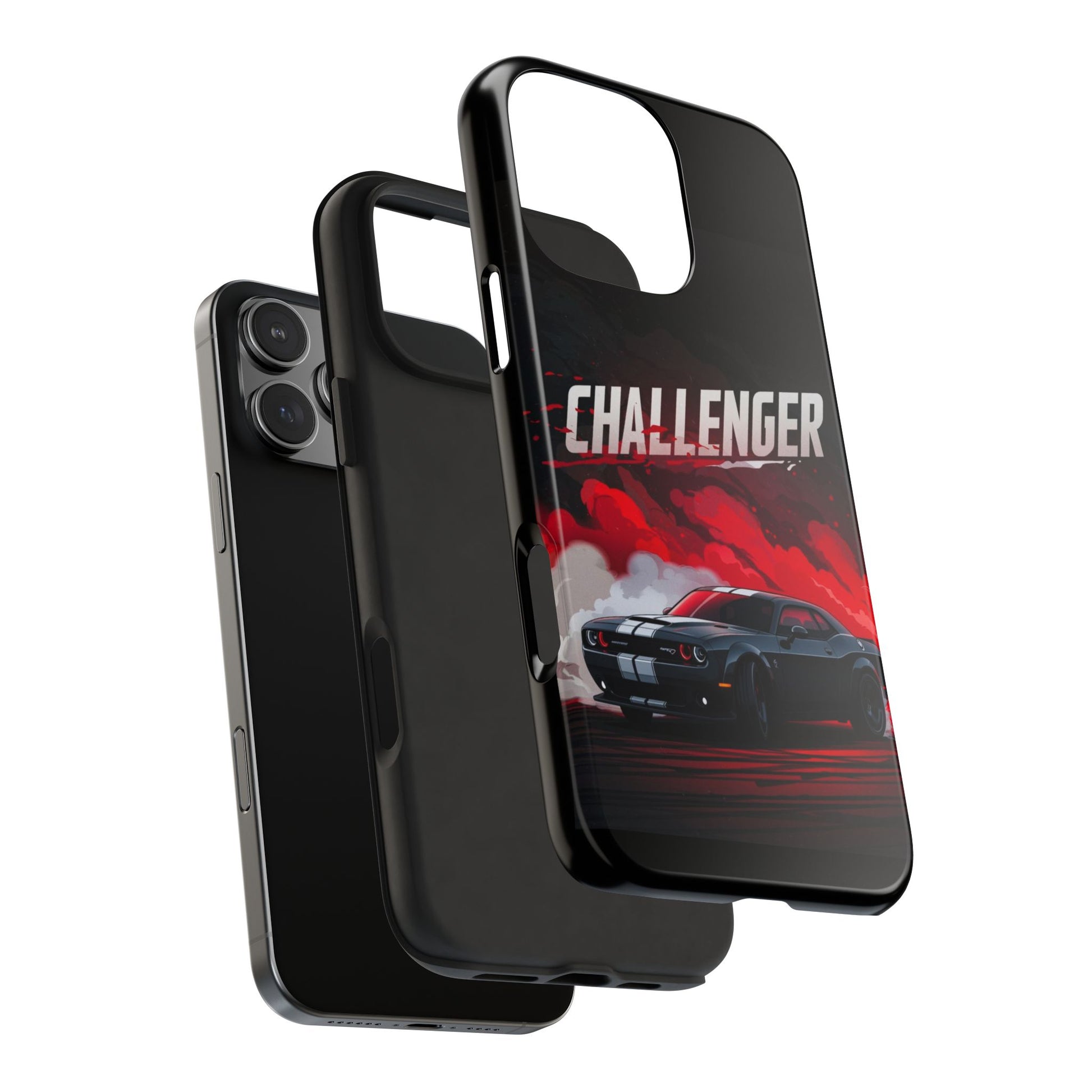 Dodge Challenger Muscle Car Hellcat Tough Phone Cases for Iphones & Samsung Phones Durable