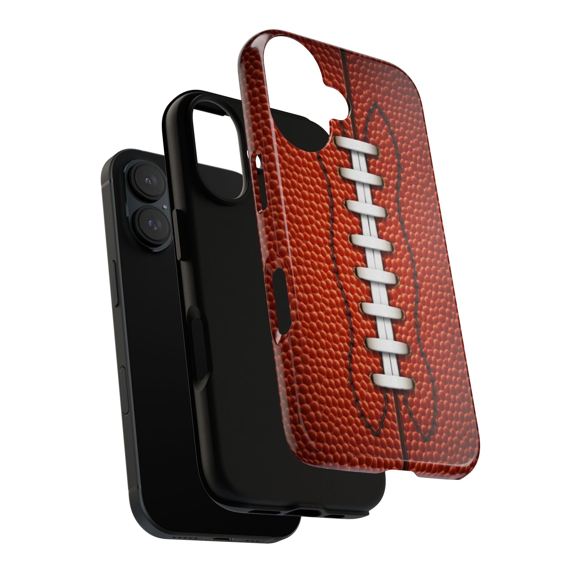 Football Pigskin Print Tough Cases for iPhones, Samsung, and Pixel