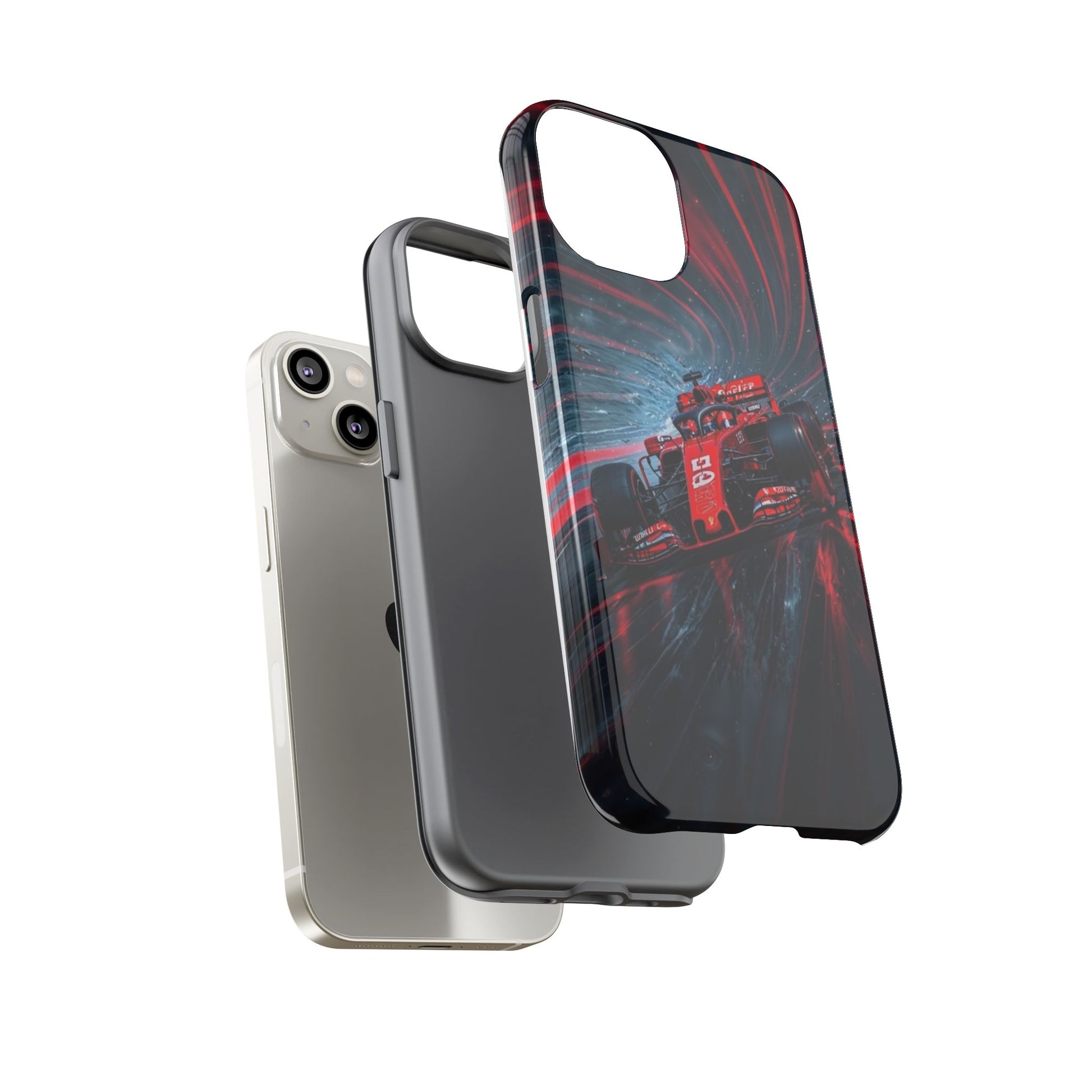 F1 Formula Race Car Phone Case, Tough Cases for iPhones, Samsung, and Pixel