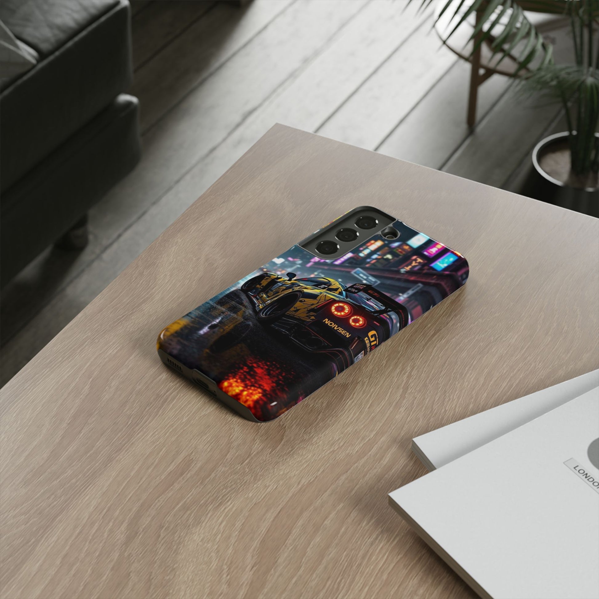 Nissan GTR in Japan Art Tough Cases for iPhones, Samsung, and Pixel