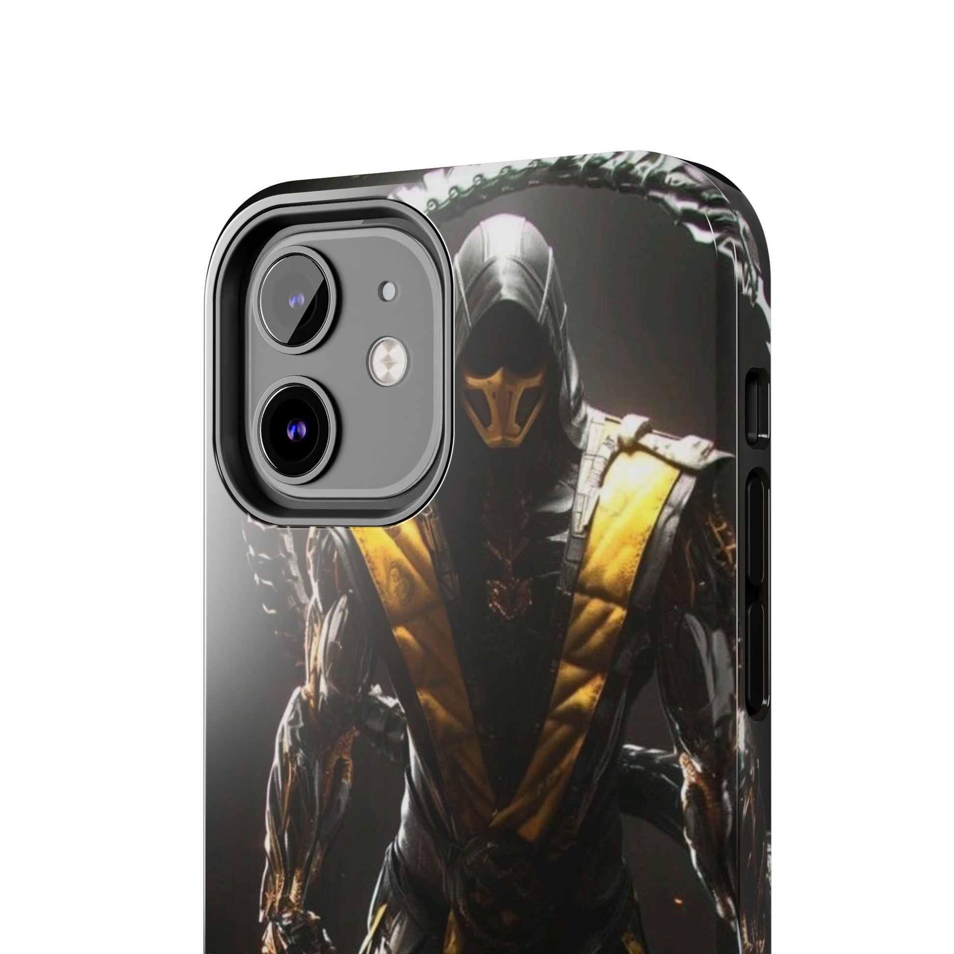 Mortal Kombat Scorpion Tough Phone Cases for Iphones & Samsung Phones Durable