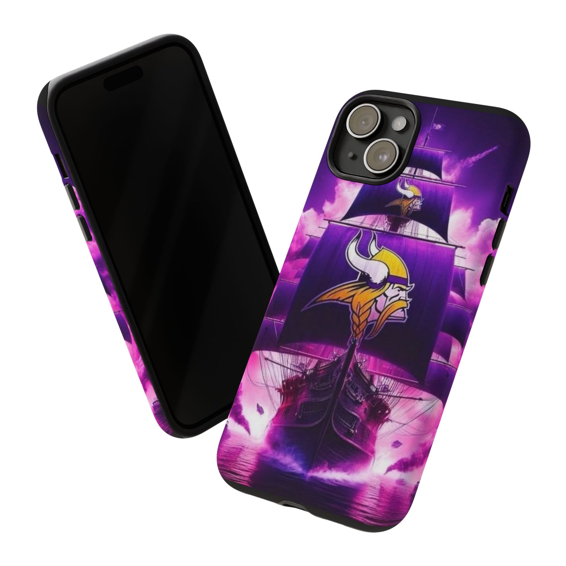 Minnesota Vikings Ship Football Phone Case, Tough Cases for iPhones, Samsung, and Pixel