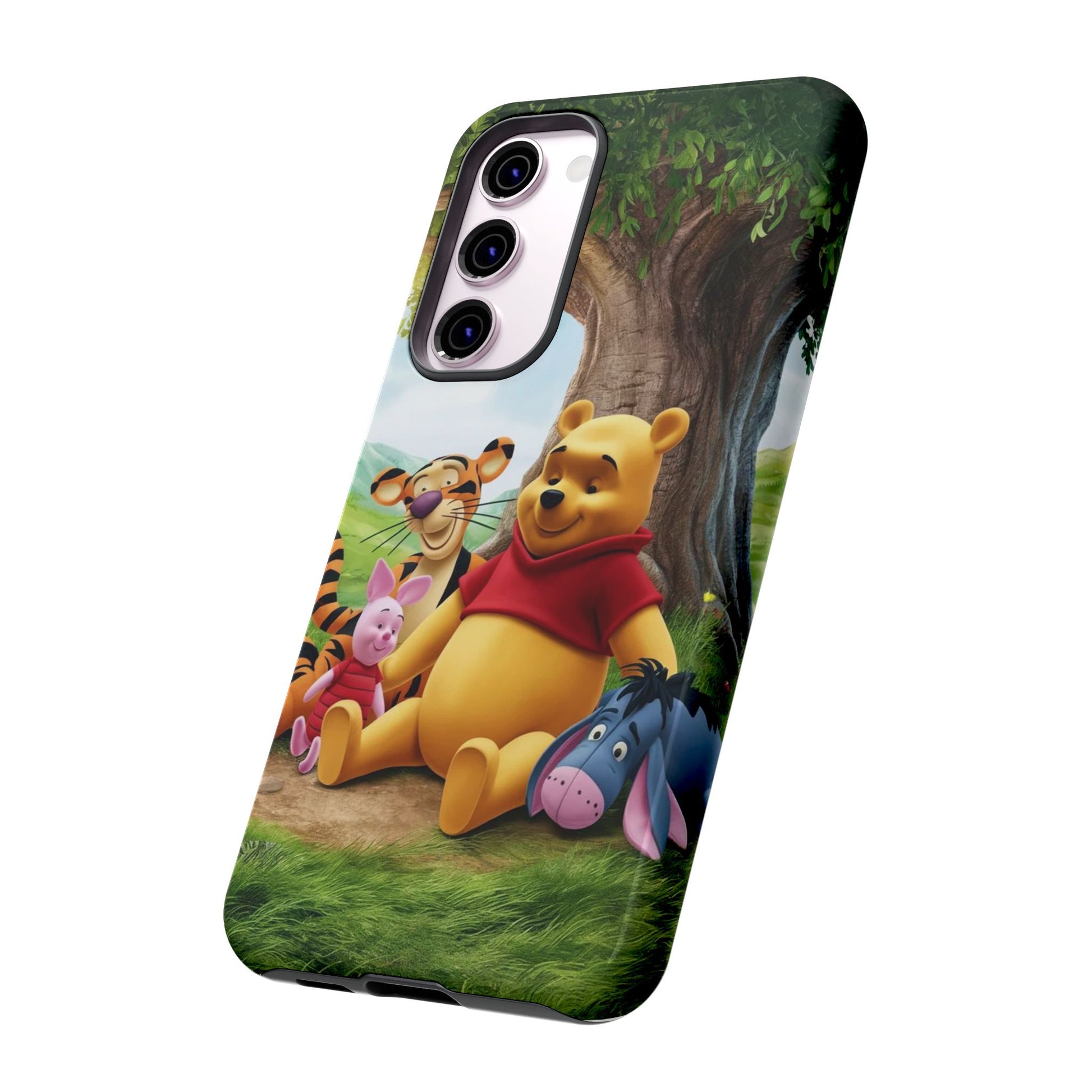 Cute Pooh Bear Phone Case, Tough Cases, Disney Phone for iPhones, Samsung, and Pixel