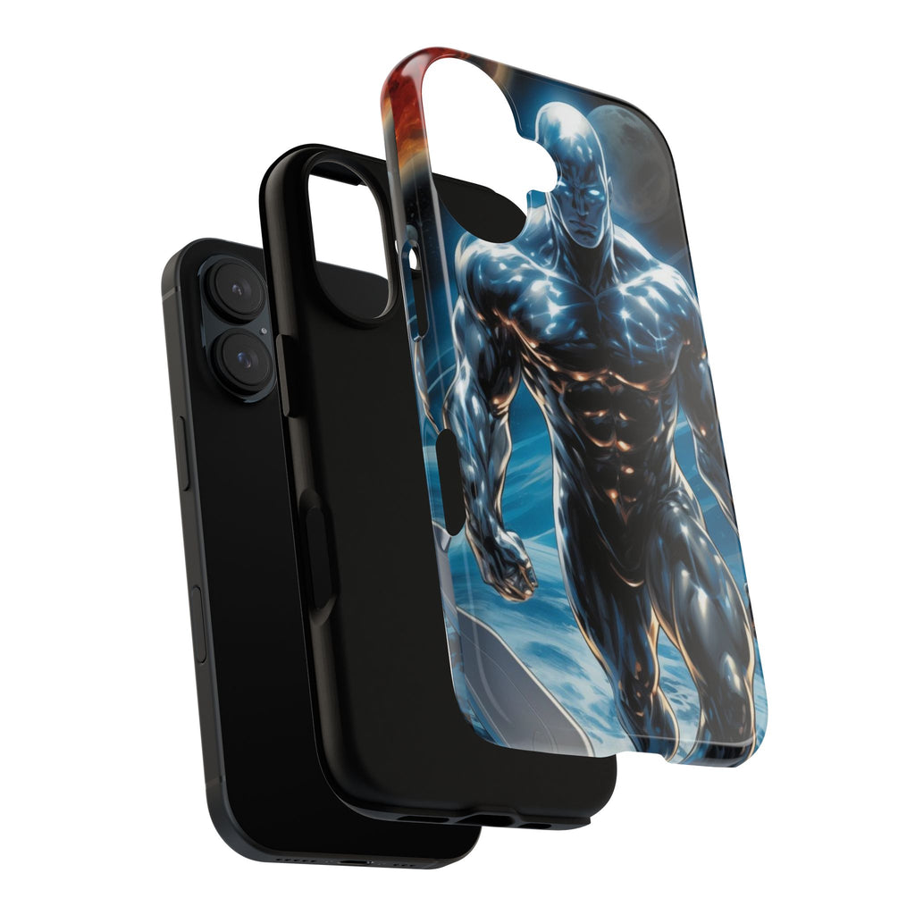 The Silver Surfer Comic Art Phone Case, Tough Cases for iPhones, Samsung, and Pixel