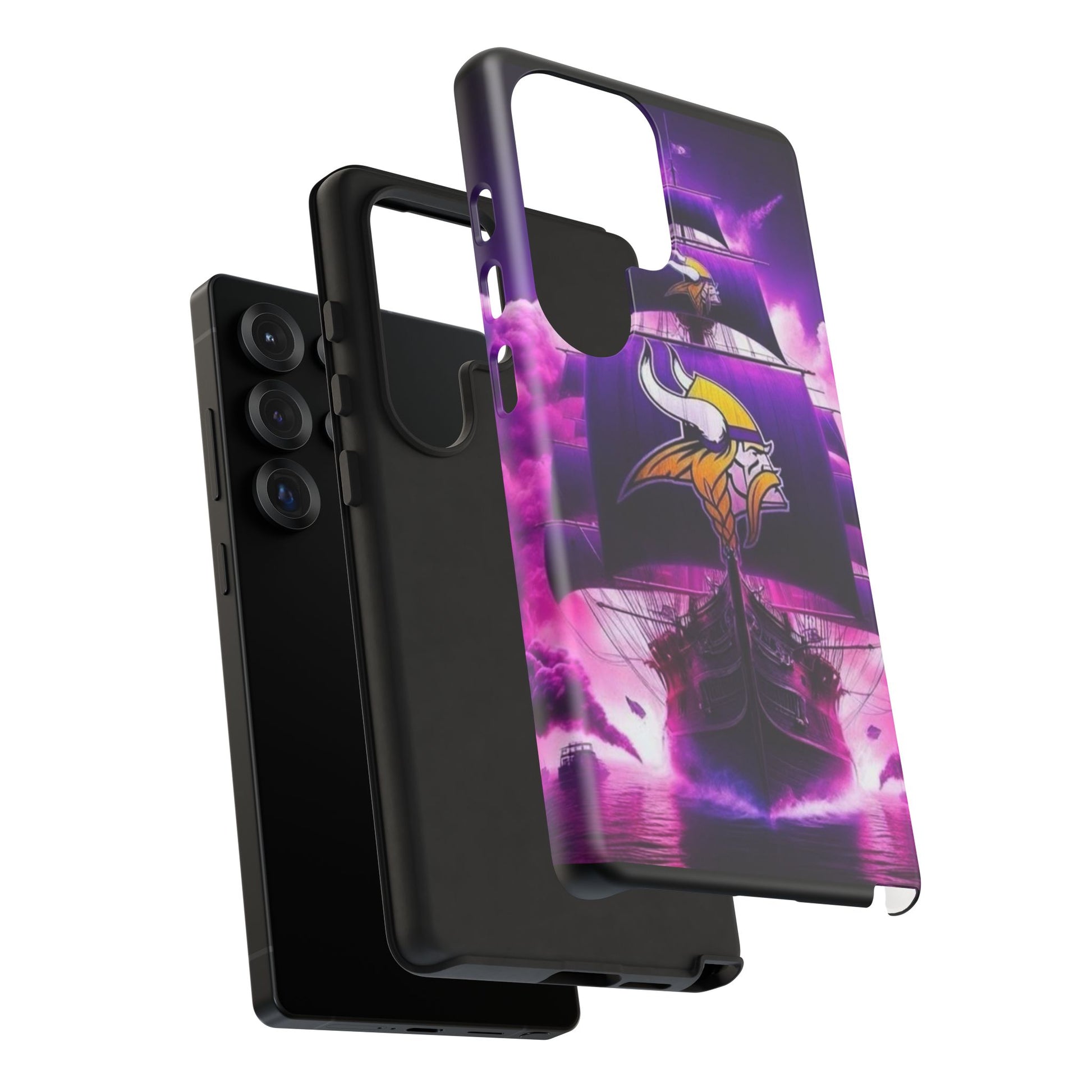 Minnesota Vikings Ship Football Phone Case, Tough Cases for iPhones, Samsung, and Pixel