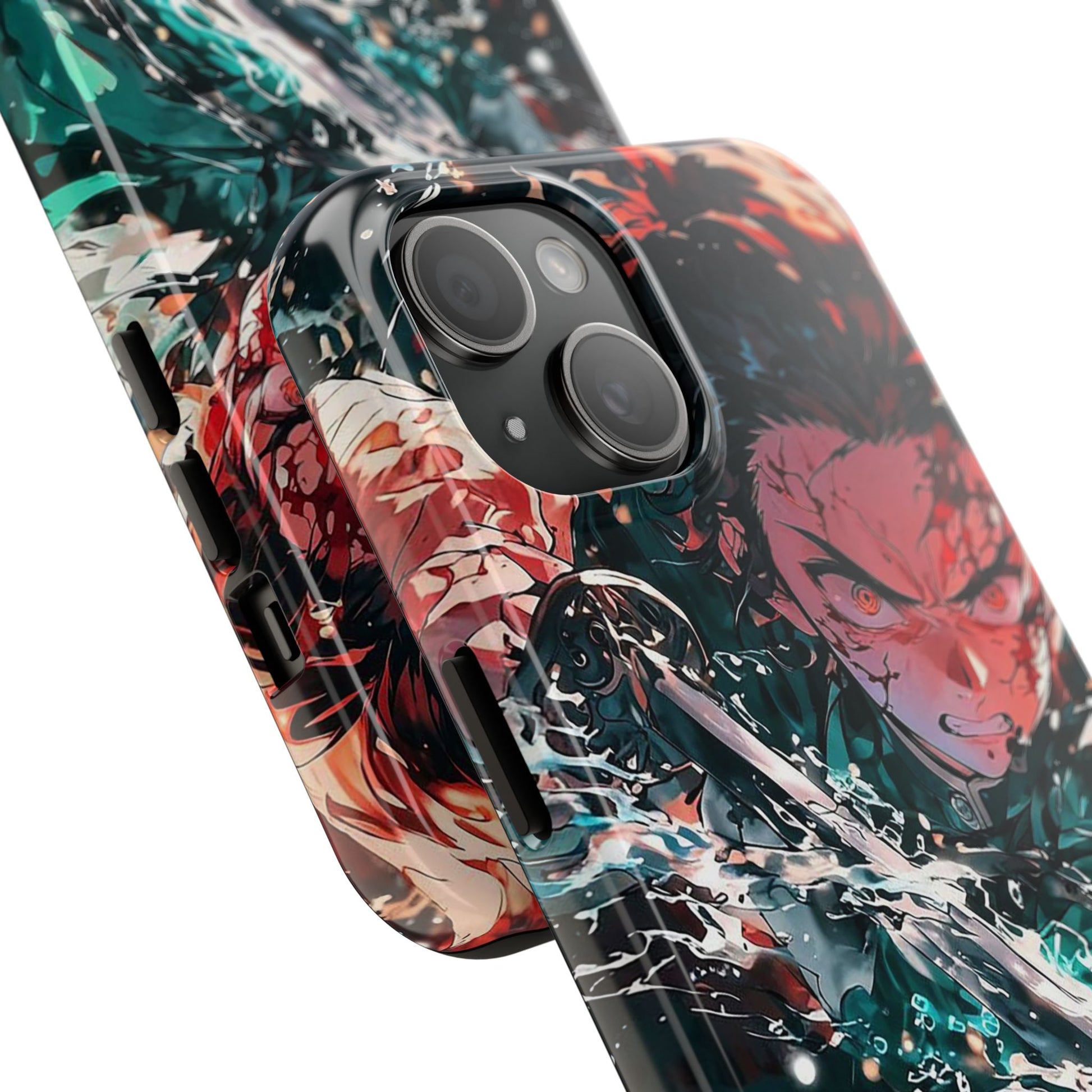 Demon Slayer Tanjiro Art Phone Case for iPhone & Samsung Galaxy Phones