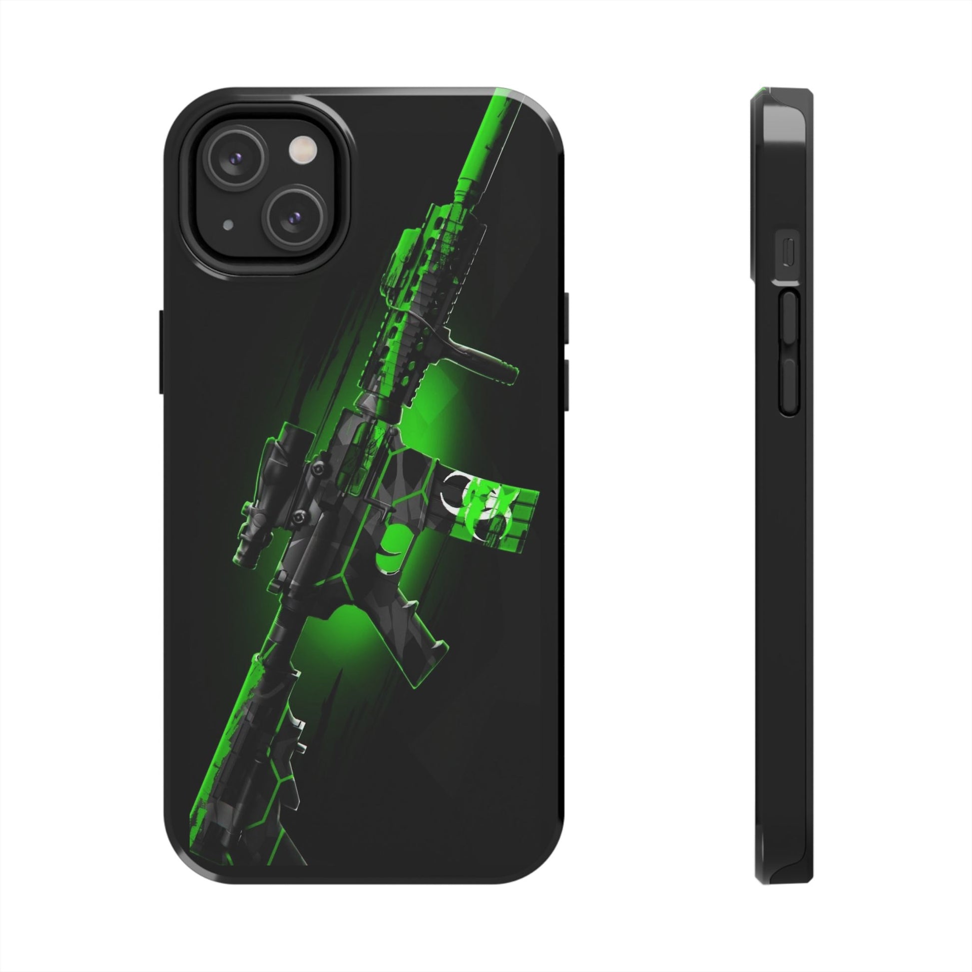 Biohazard Themed AR-15 Phone Cases for Iphones & Samsung Phones