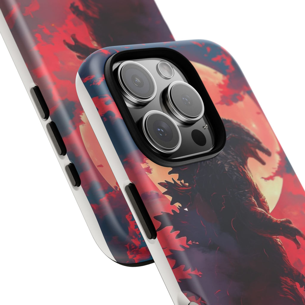 King of Monsters Godzilla Tough Phone Cases for iPhones, Samsung, and Pixel