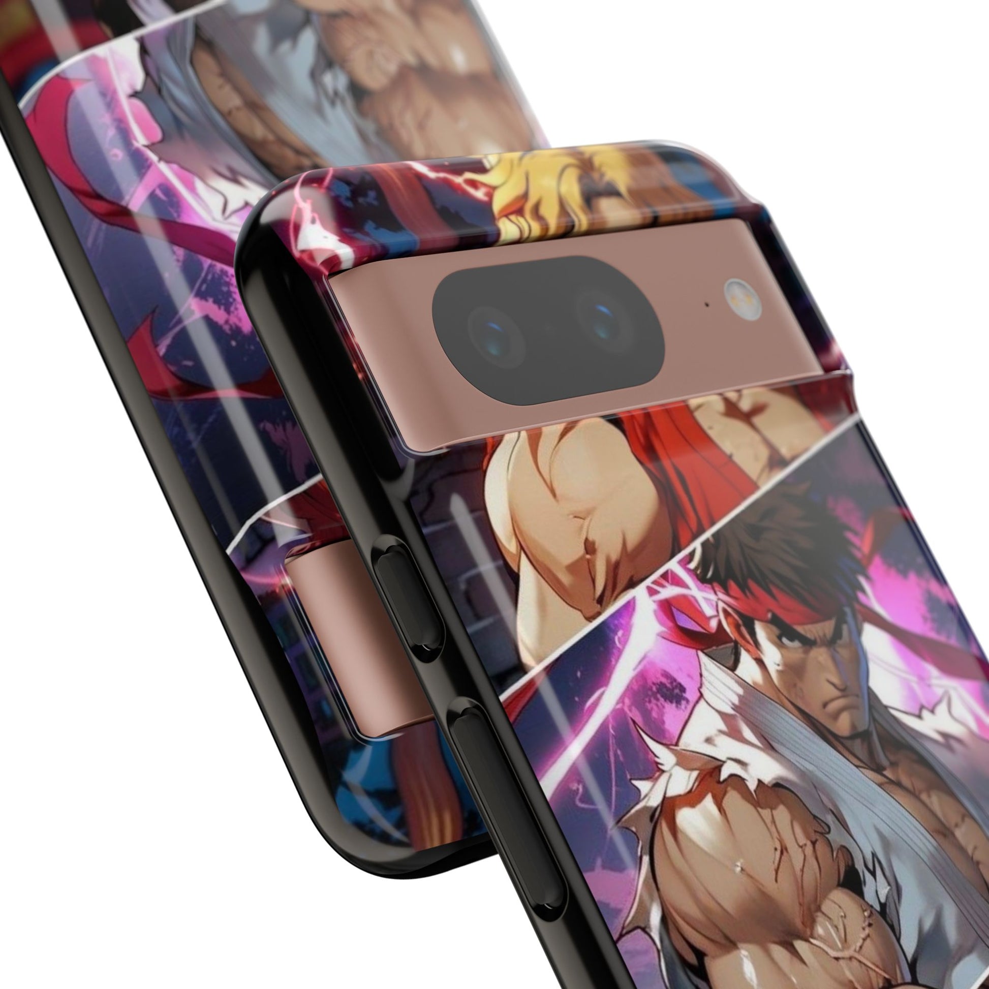 Street Fighter Gamer Theme Tough Cases for iPhones, Samsung, and Pixel