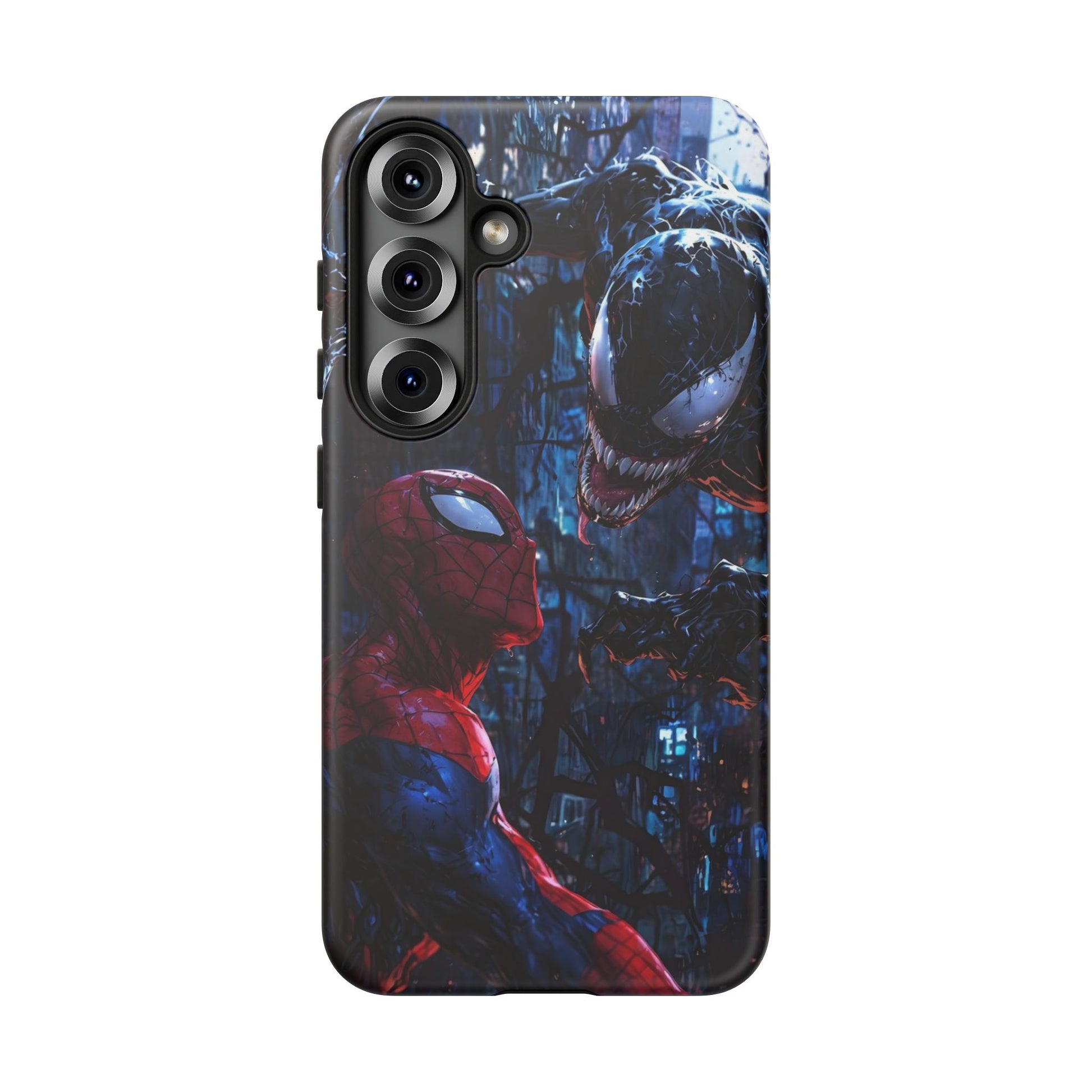Venom x Spiderman Phone Case, Tough Cases for iPhones, Samsung, and Pixel